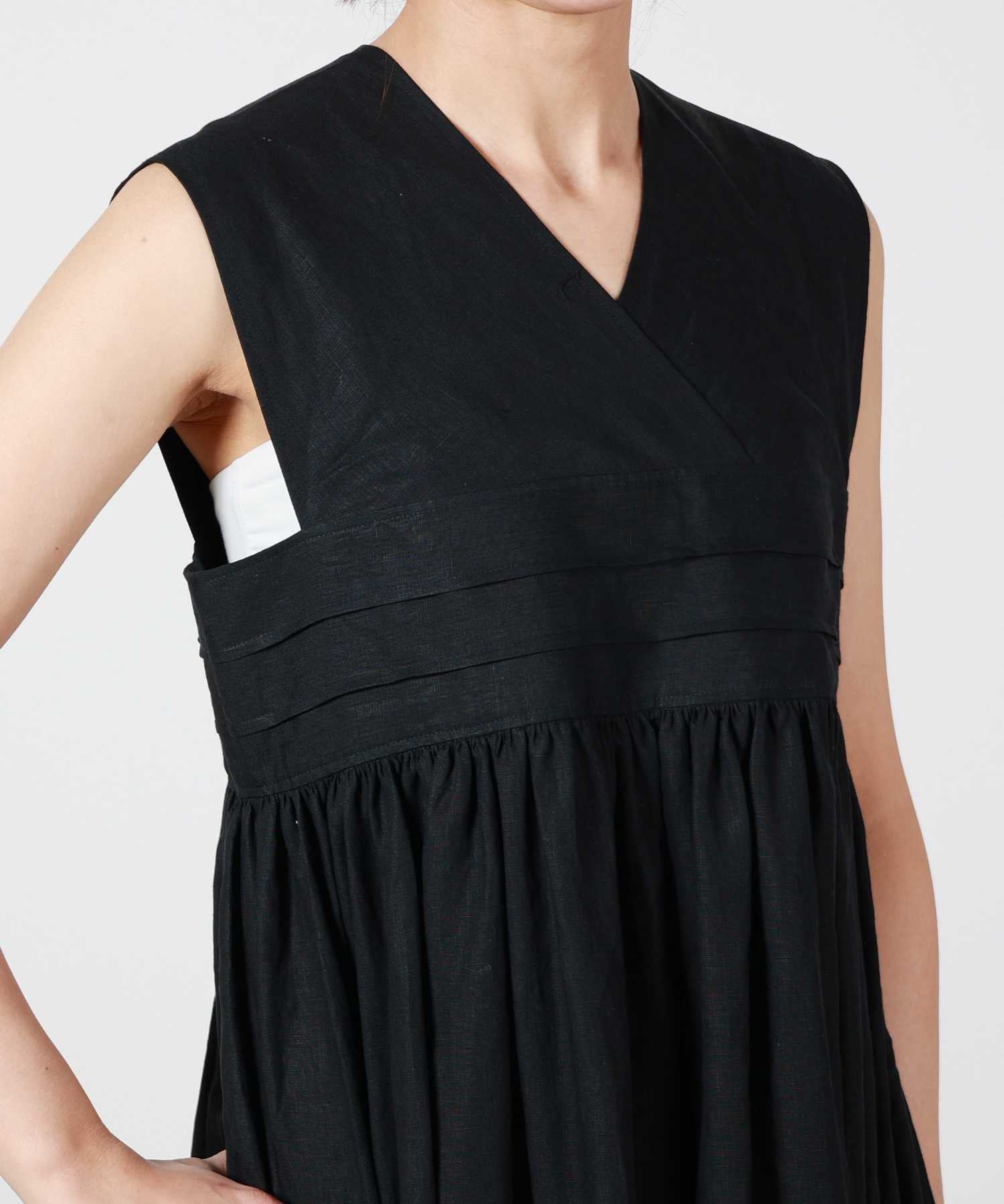 HYKE(ハイク)】 LINEN MAXI DRESS｜PARIGOT ONLINE（パリゴオンライン）