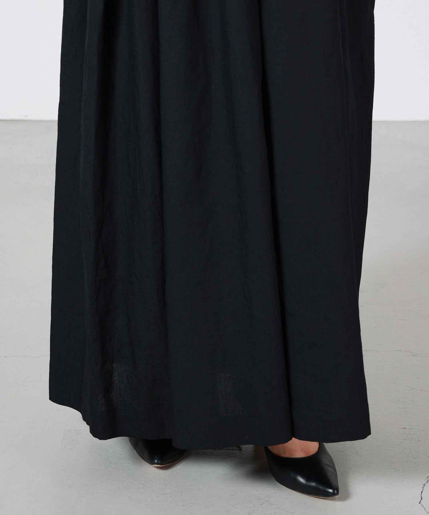 HYKE(ハイク)】 LINEN MAXI DRESS｜PARIGOT ONLINE（パリゴオンライン）