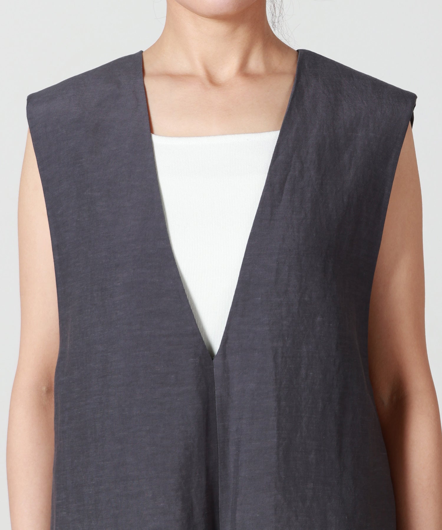 SACRA(サクラ)】 RAYON LINEN TUMBLE ALL-IN-ONE｜PARIGOT ONLINE
