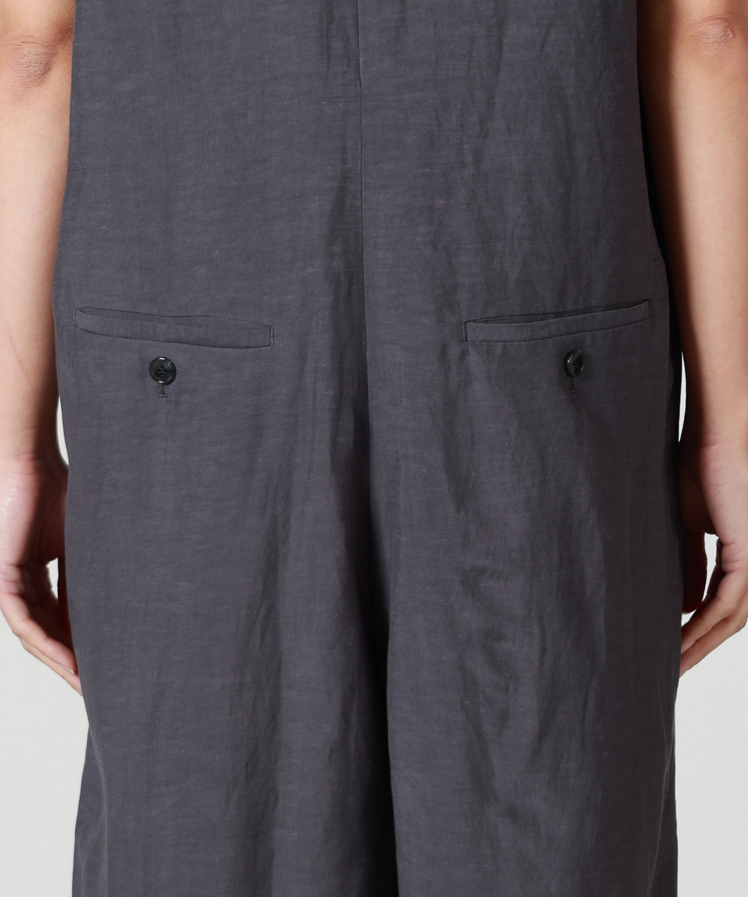 SACRA サクラ✨26SS RAYON LINEN TUMBLE 黒 38 SACRA(サクラ)】 RAYON LINEN TUMBLE ALL-IN-ONE｜PARIGOT ONLINE