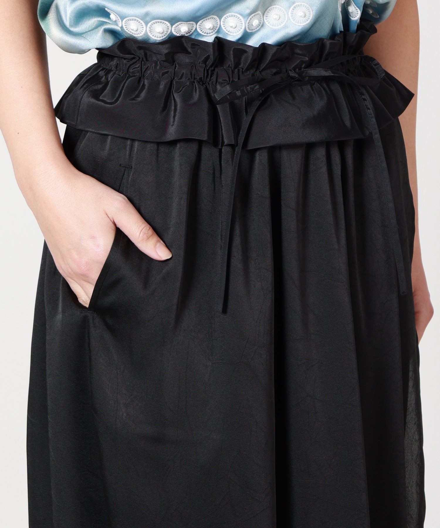 TELMA(テルマ)】 TWISTED WRAP SKIRT｜PARIGOT ONLINE（パリゴオンライン）
