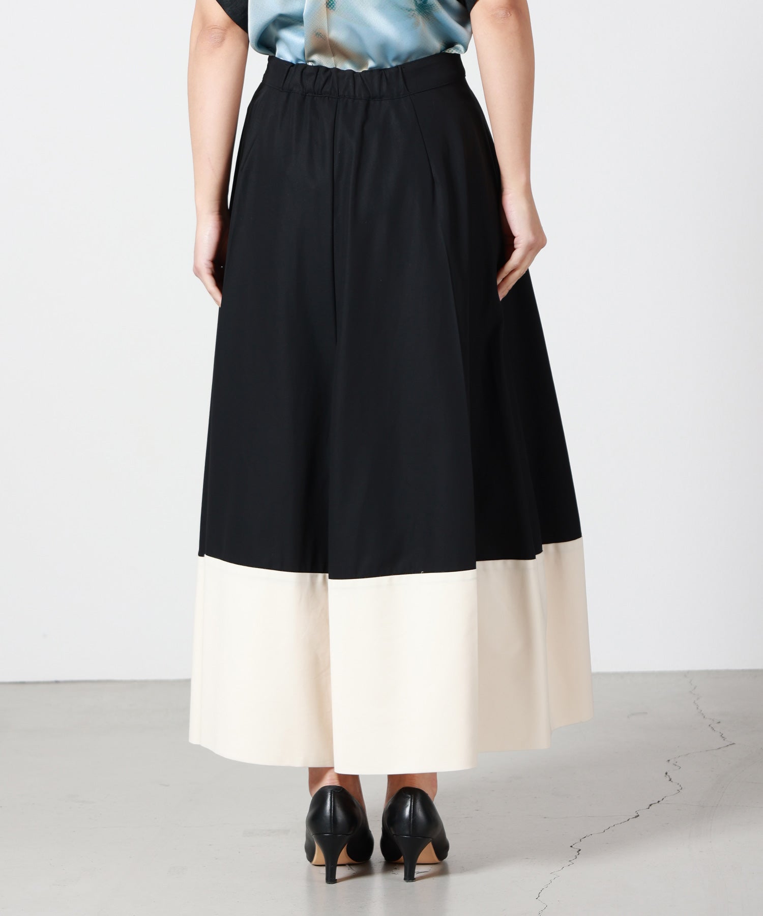TELMA(テルマ)】 COLOR BLOCKED SKIRT PANTS｜PARIGOT ONLINE（パリゴ