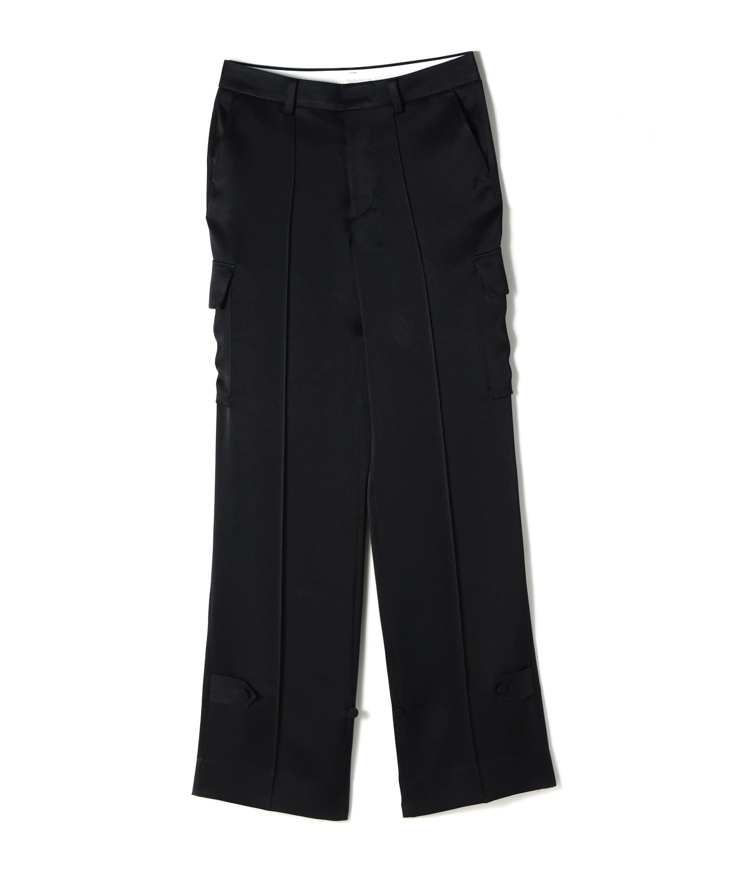 KANAKOSAKAI(カナコサカイ)】 SATIN CARGO TROUSERS｜PARIGOT ONLINE