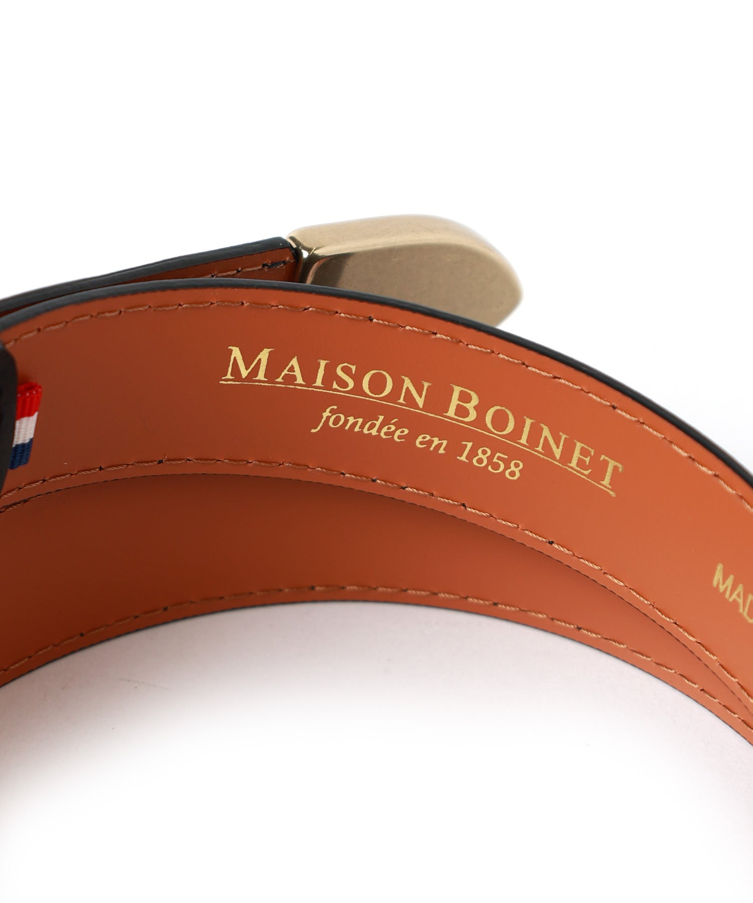MAISON BOINET(メゾンボワネ)】 レザーベルト｜PARIGOT ONLINE（パリゴ