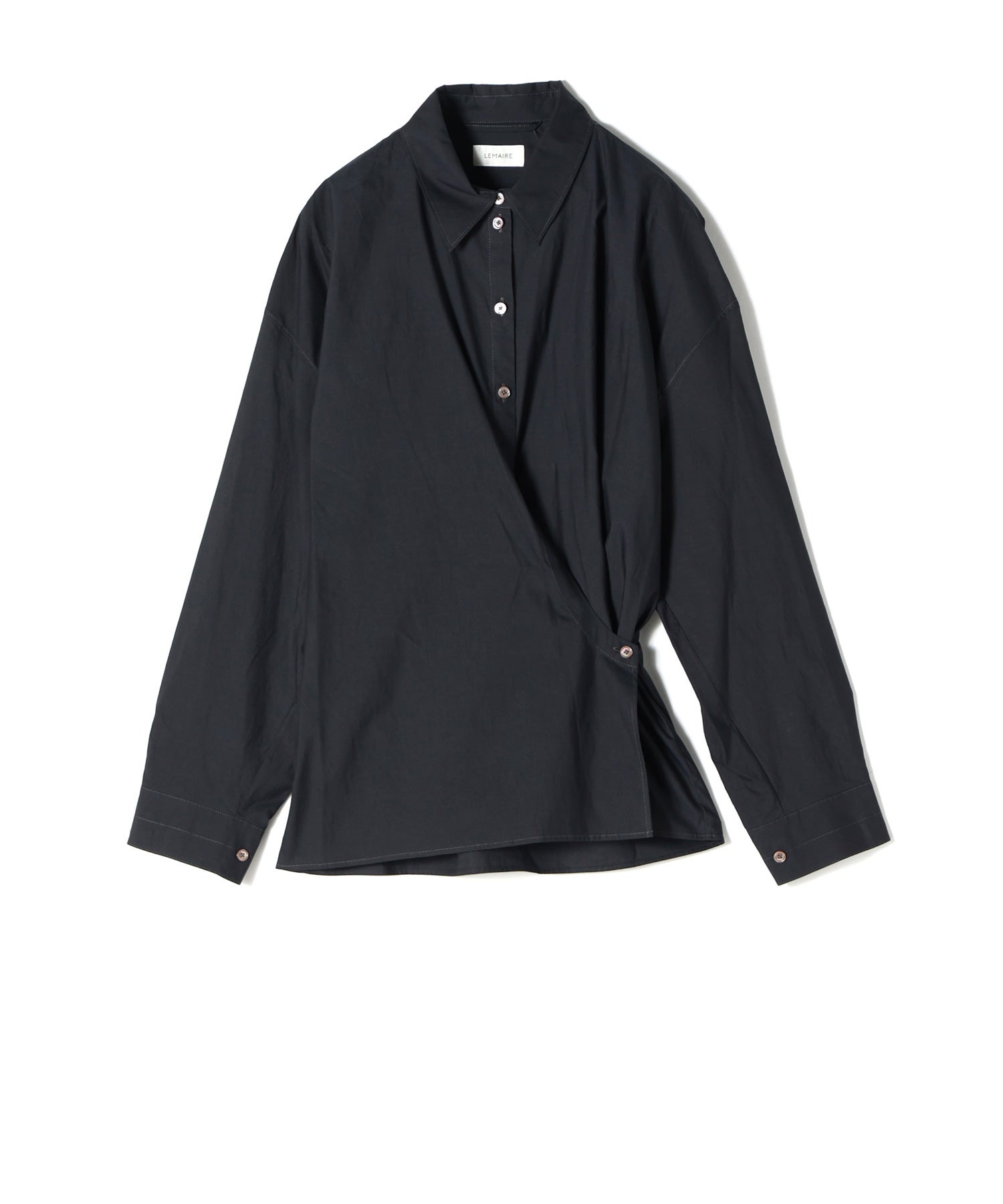 LEMAIRE(ルメール)】 STRAIGHT COLLAR TWISTED SHIRT｜PARIGOT ONLINE
