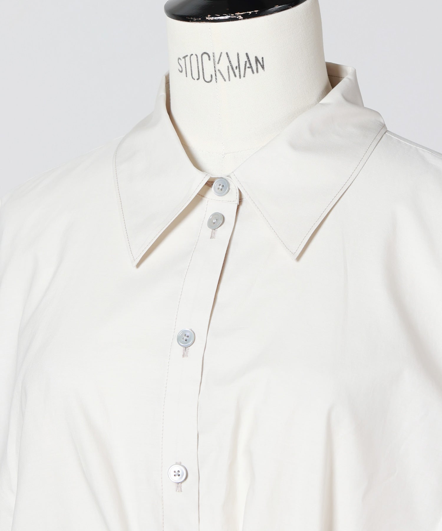 LEMAIRE(ルメール)】 STRAIGHT COLLAR TWISTED SHIRT｜PARIGOT ONLINE