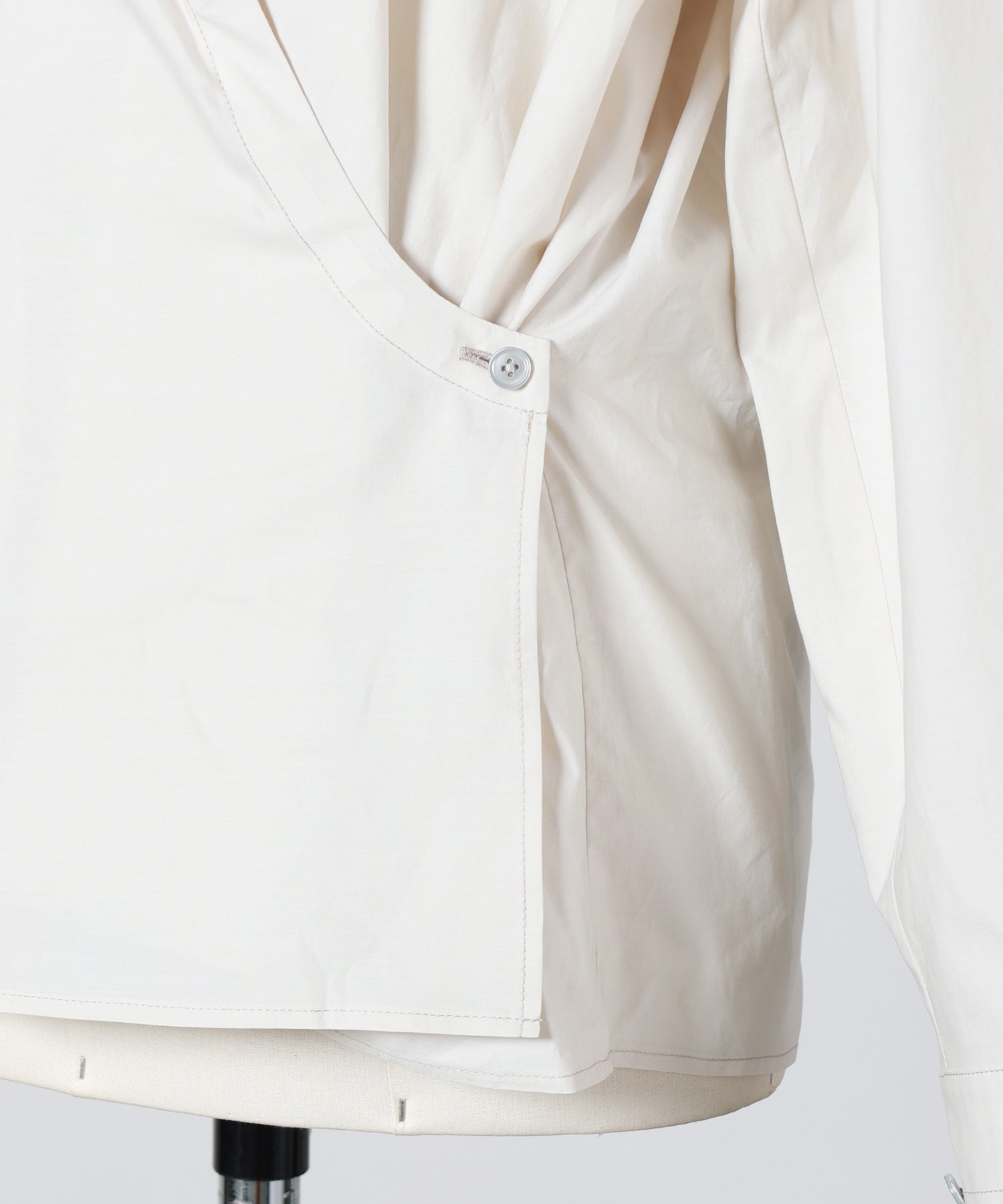 LEMAIRE(ルメール)】 STRAIGHT COLLAR TWISTED SHIRT｜PARIGOT ONLINE