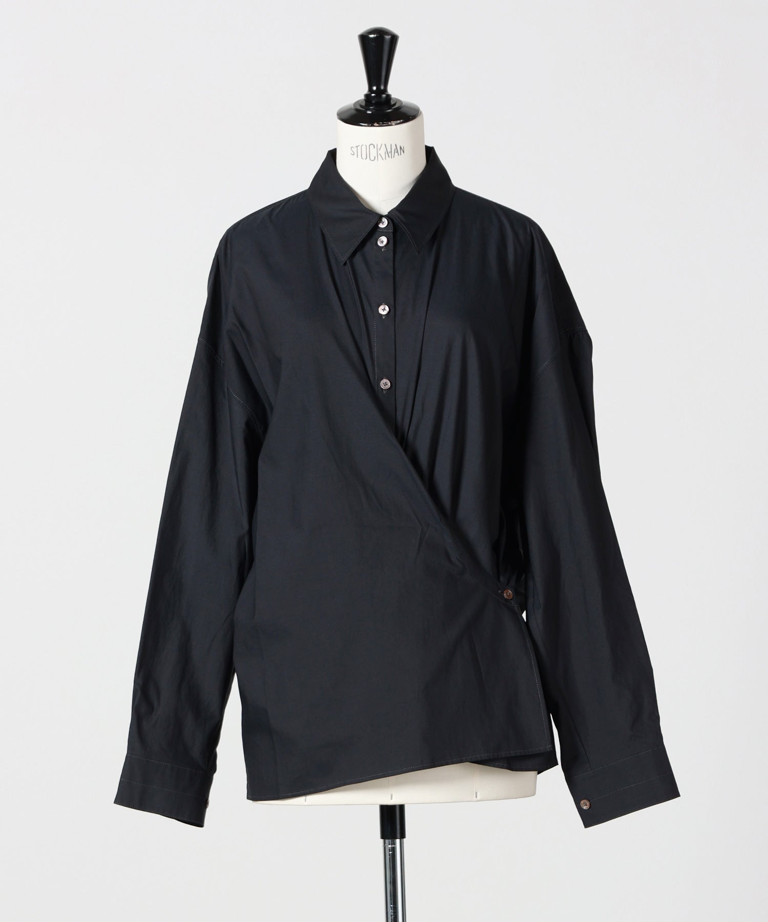 LEMAIRE(ルメール)】 STRAIGHT COLLAR TWISTED SHIRT｜PARIGOT ONLINE