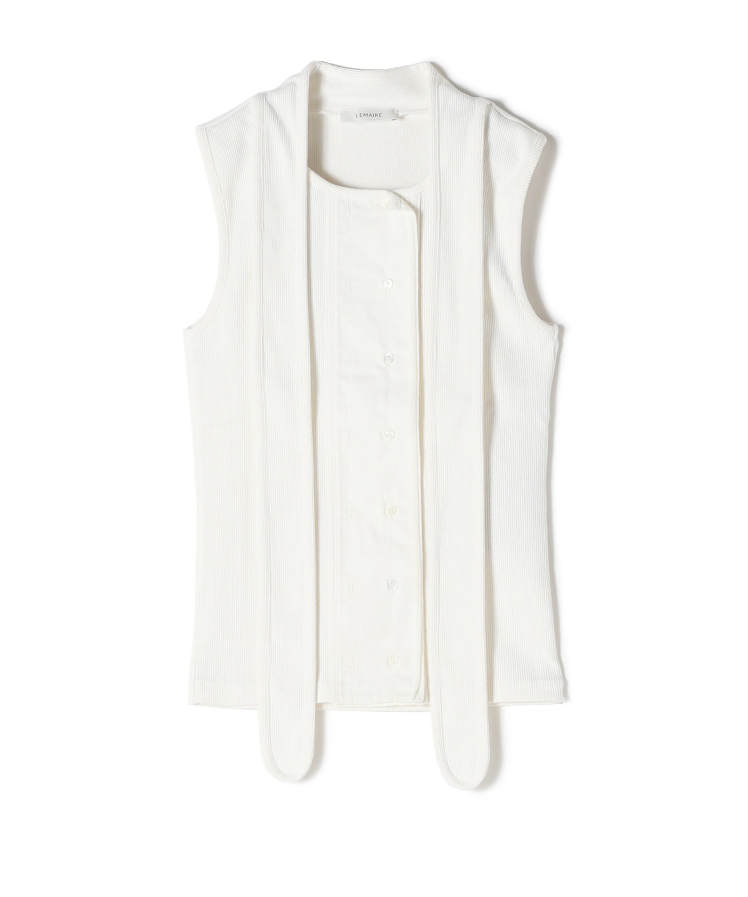 LEMAIRE(ルメール)】 ASYMMETRICAL FITTED TOP｜PARIGOT ONLINE