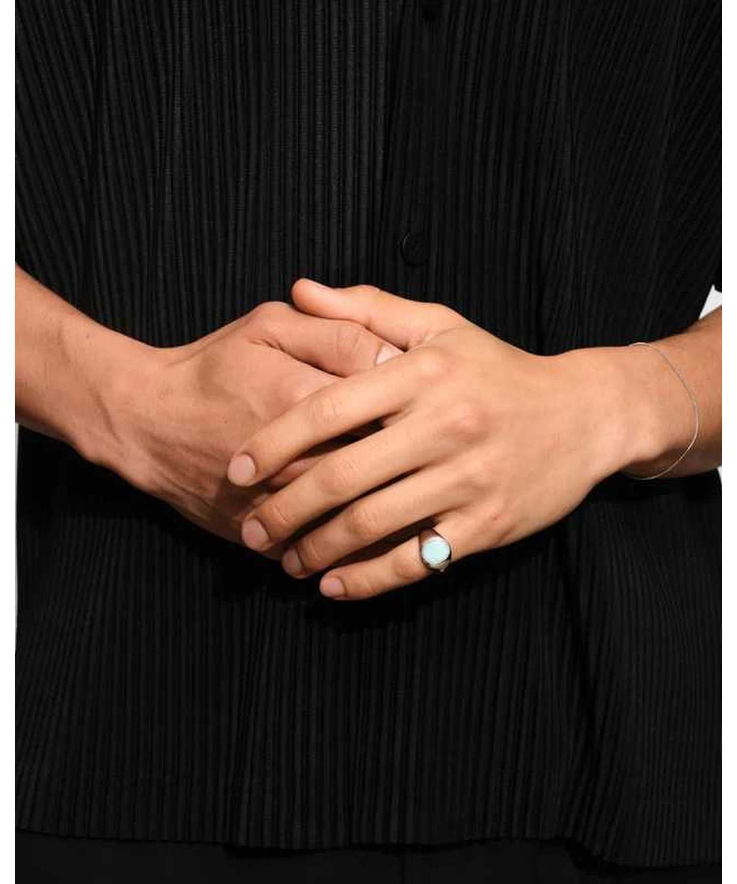 TOM WOOD(トムウッド)】 Kim Ring Ice Blue｜PARIGOT ONLINE（パリゴ