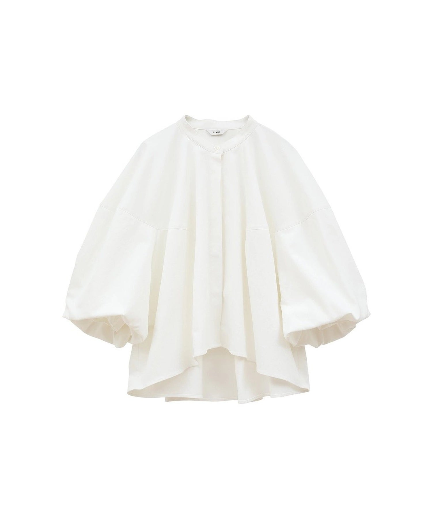CLANE(クラネ)】 VOLUME SLEEVE STAND NECK SHIRTS｜PARIGOT ONLINE