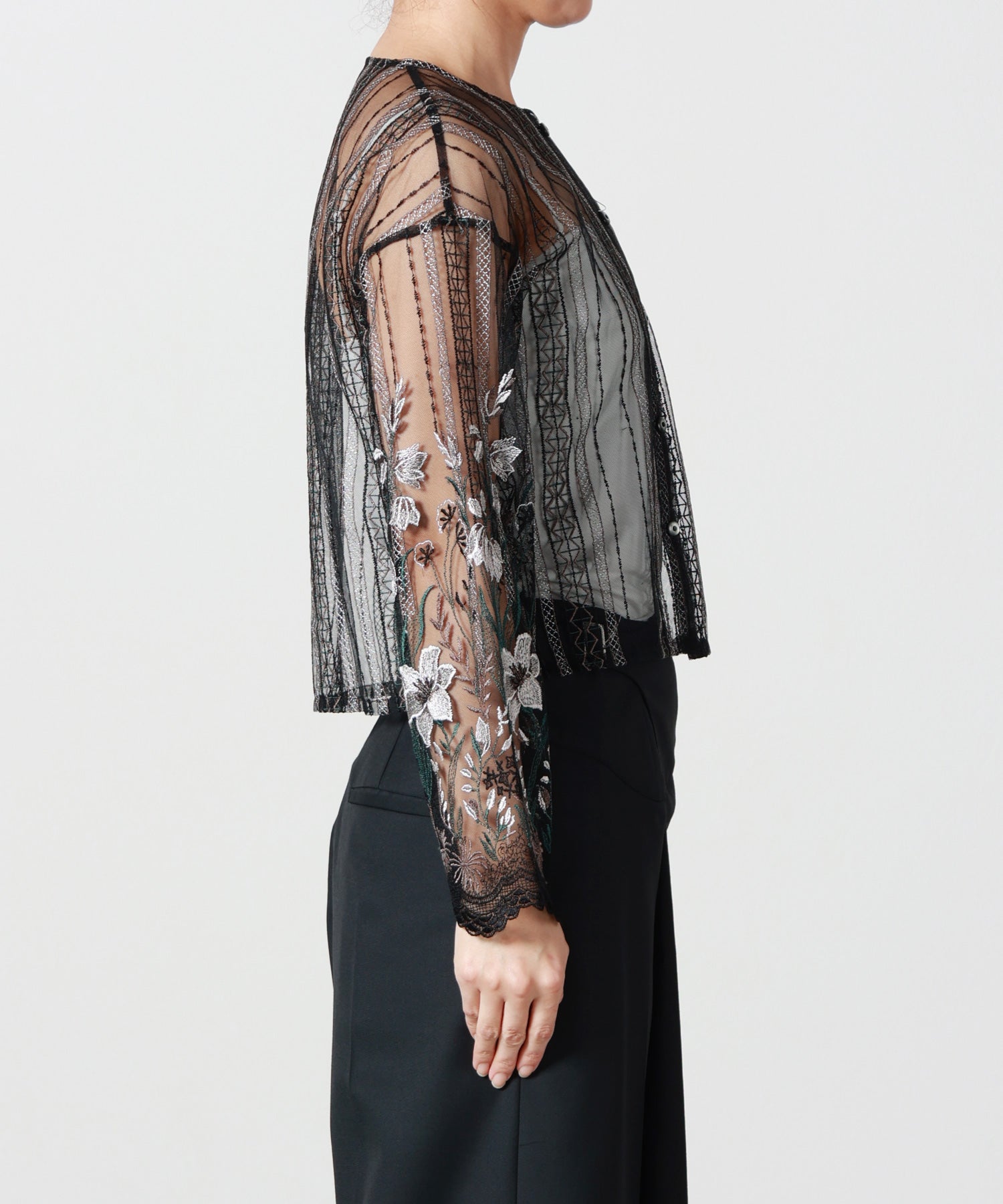 MURRAL(ミューラル)】 Classic lace cardigan｜PARIGOT ONLINE（パリゴ