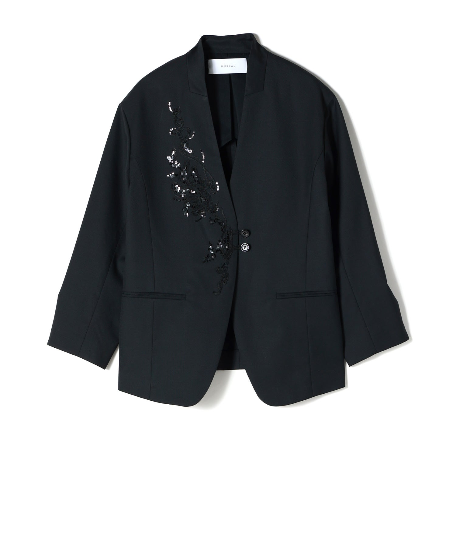 MURRAL - MURRAL 2025 Branching half sleeve jacketの通販 by VERY