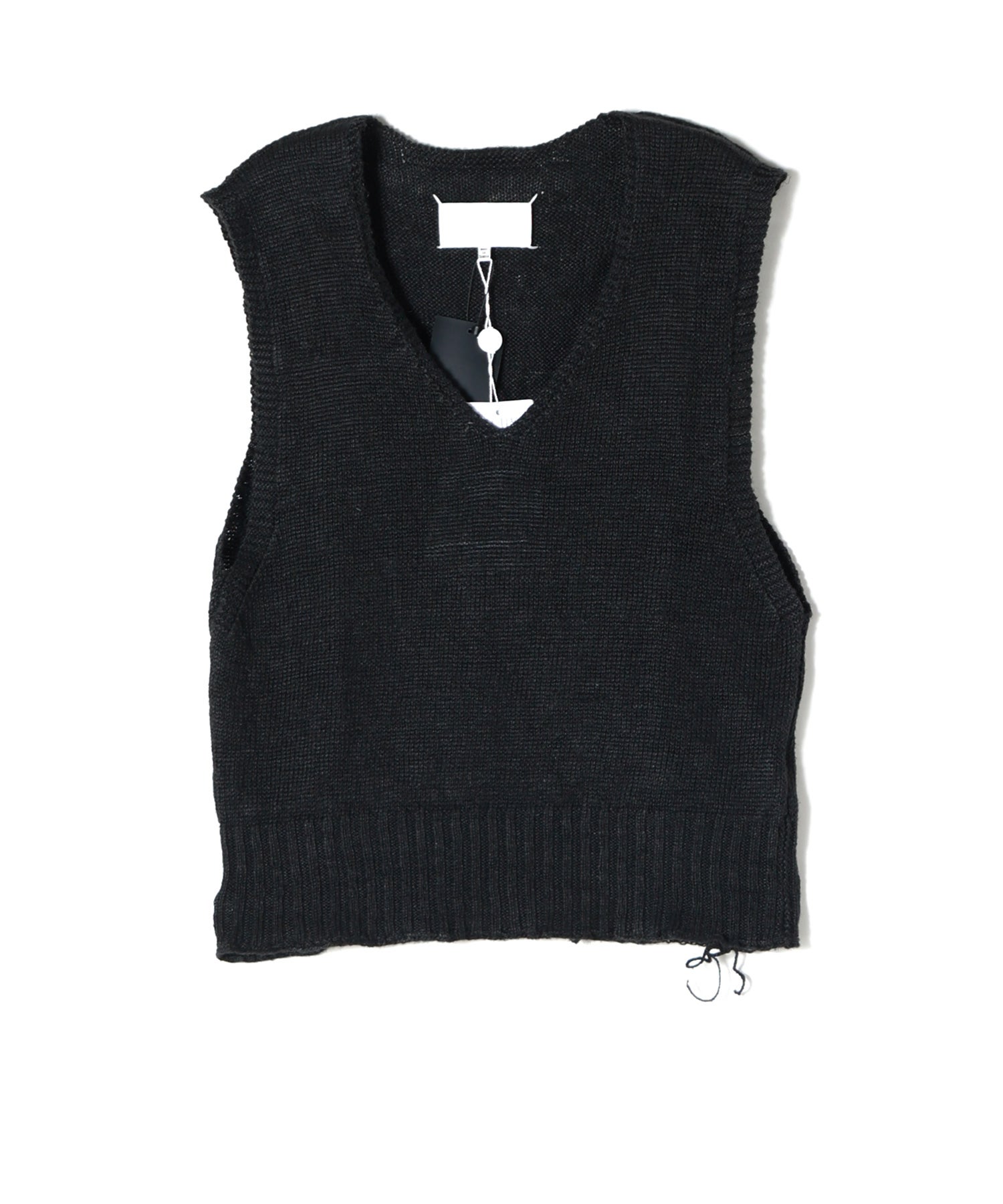 Maison Margiela ニットガーデン Maison Margiela(メゾンマルジェラ)】 GARDENING HEMP KNIT VEST