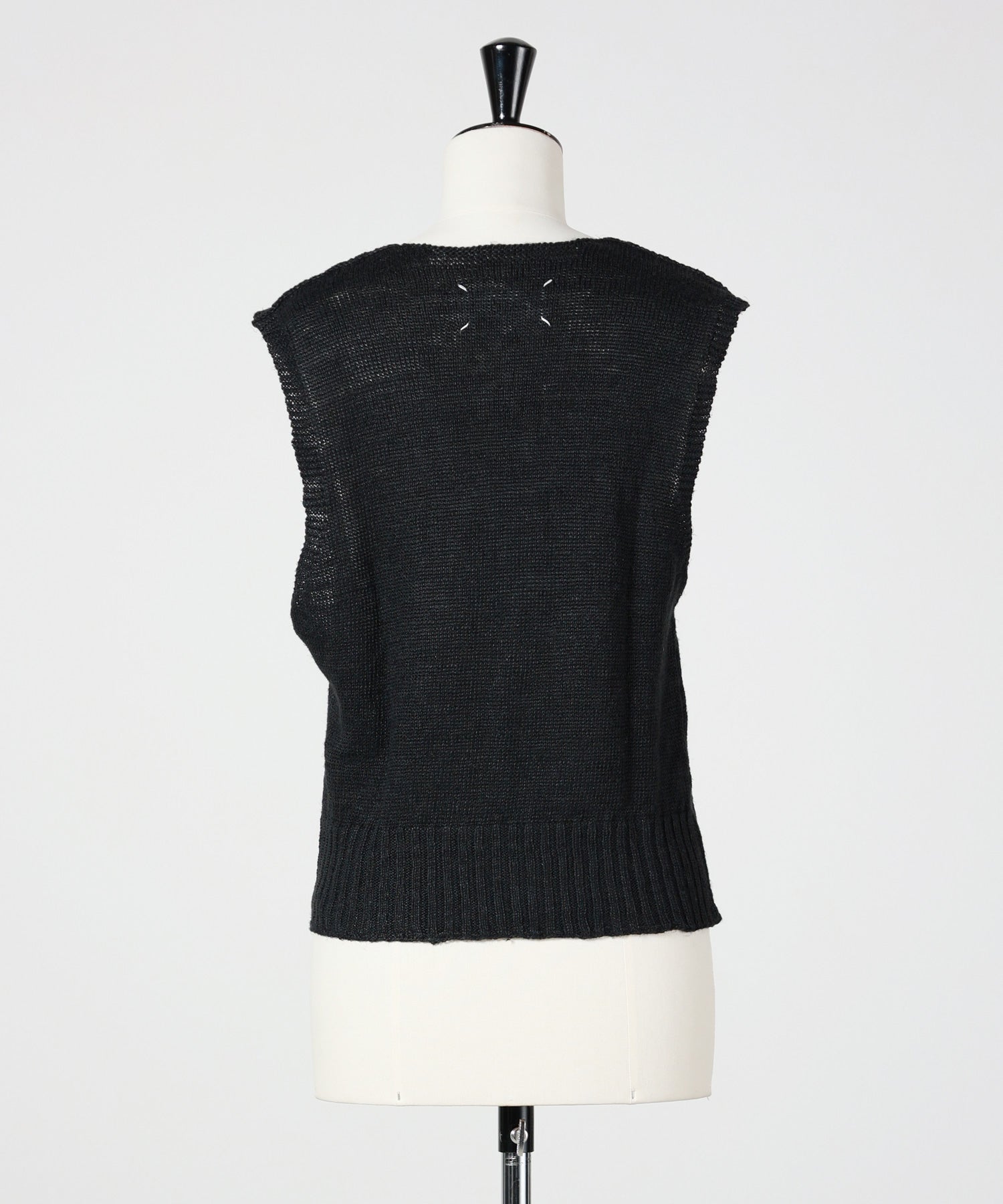 トップス maison margiera 19ss taped knit vest Maison Margiela(メゾンマルジェラ)】 GARDENING HEMP KNIT VEST