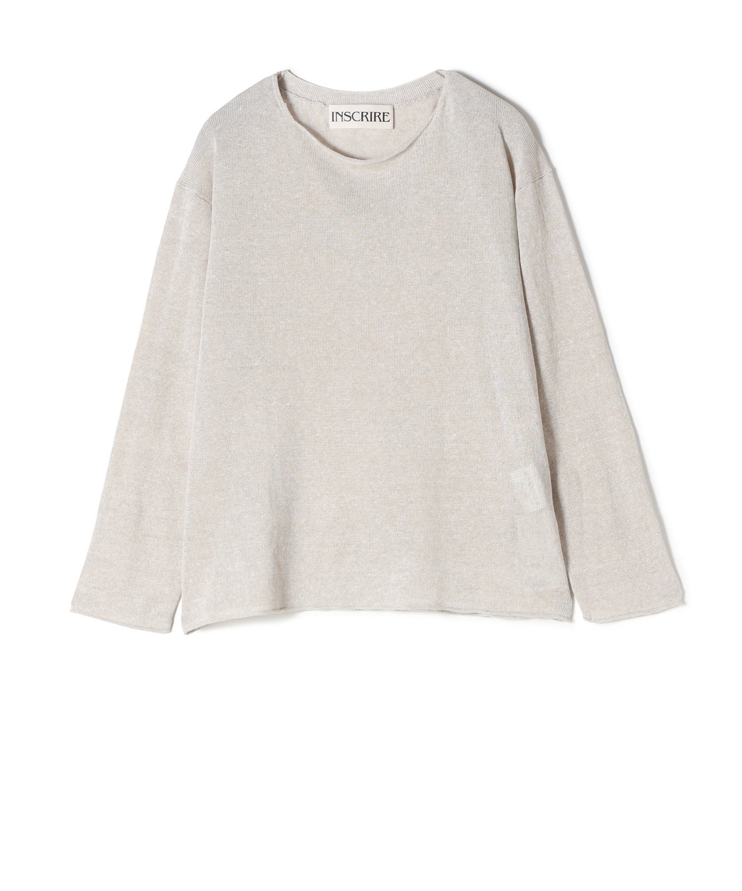【INSCRIRE/アンスクリア】ボーダープルオーバー アンスクリア 長袖Tシャツ ボーダー メンズ SIZE MEDIUM (M) INSCRIRE