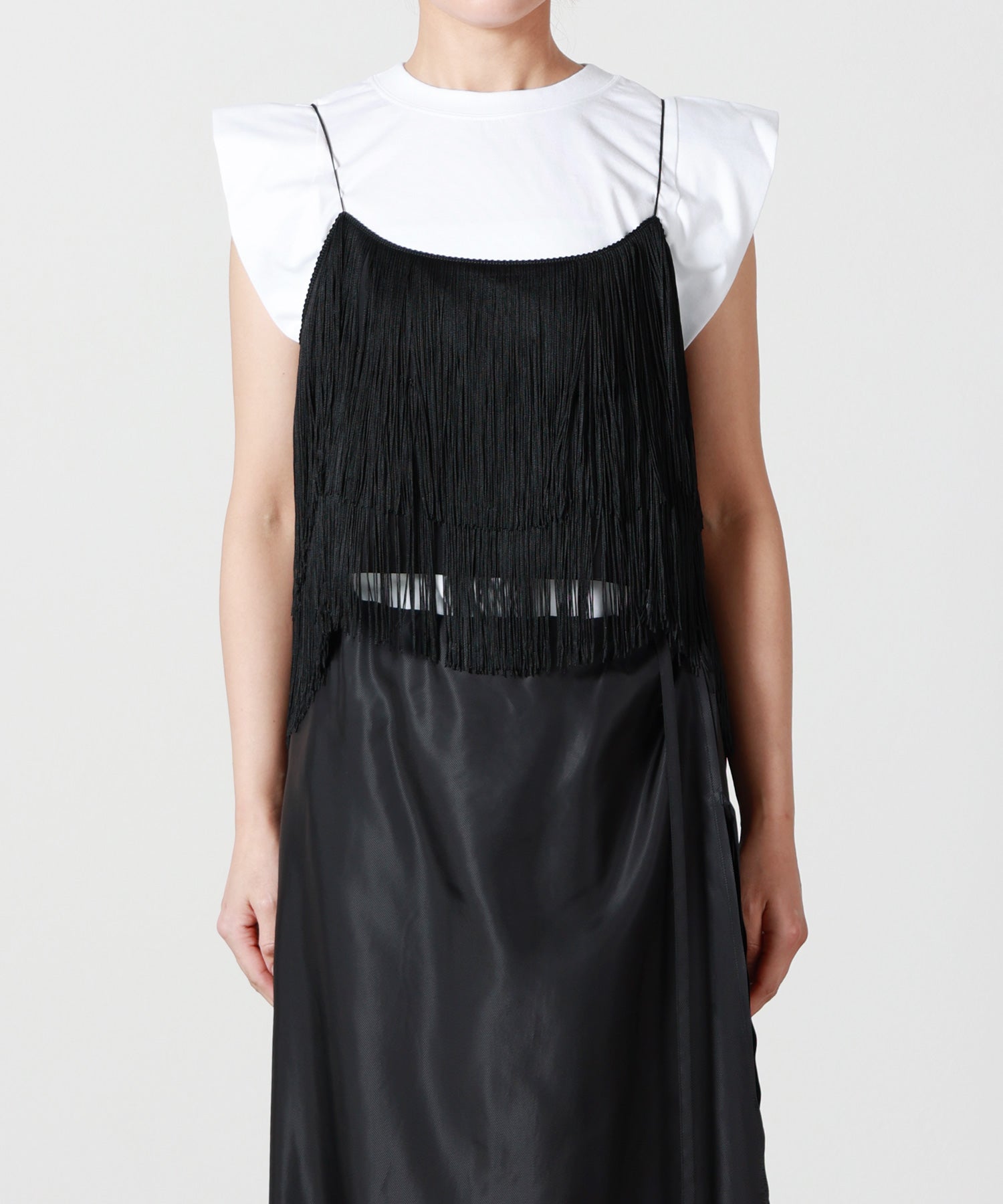 INSCRIRE(アンスクリア)】 FRINGE CAMSOLE｜PARIGOT ONLINE（パリゴ