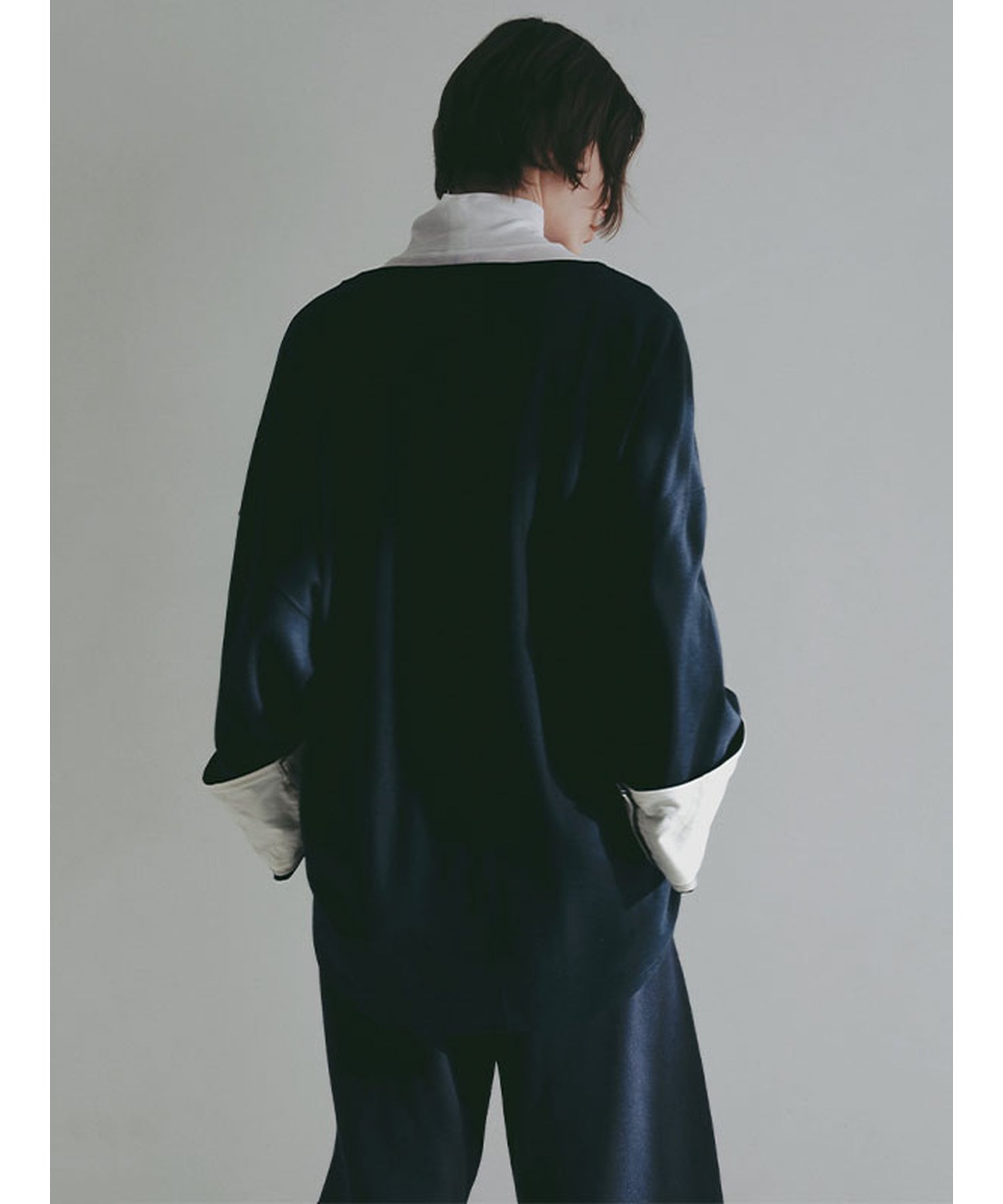 ETRE TOKYO(エトレトウキョウ)】 ボートネックカフスロンTee｜PARIGOT