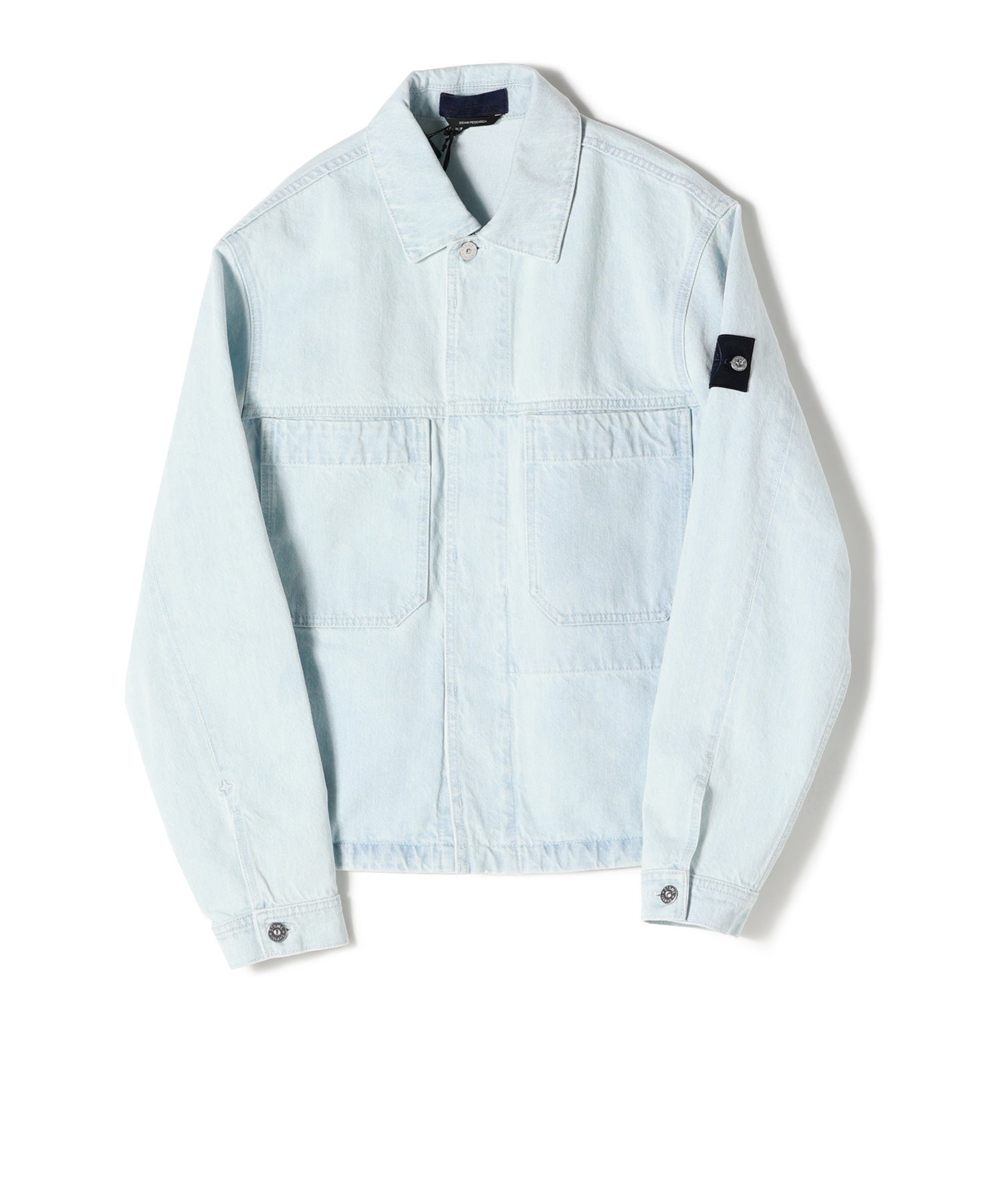 25AW ストーンアイランド Denim Research シャツジャケット Stone Island Denim Research ストーンアイランド デニムリサーチ