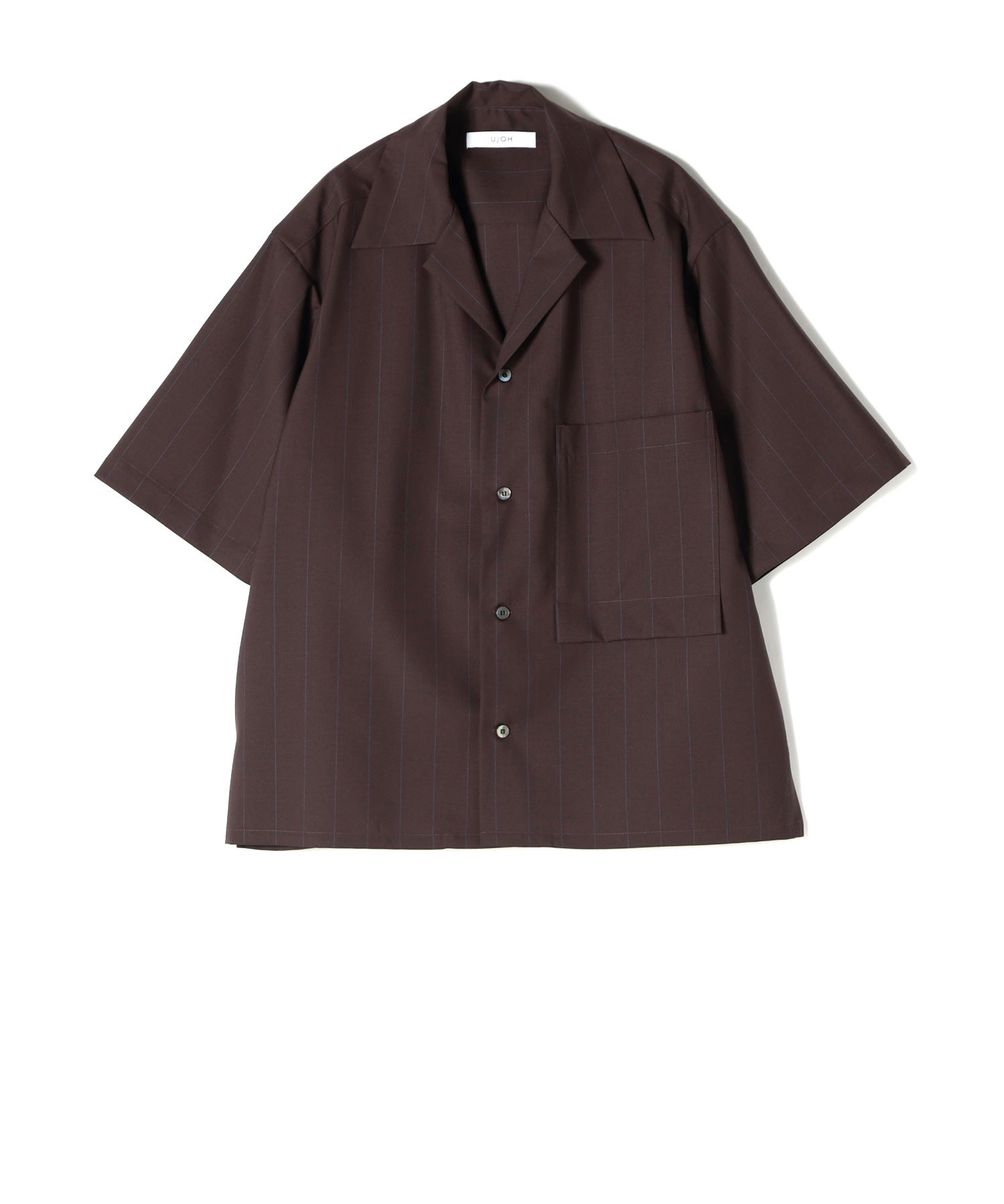 UJOH(ウジョー)】 Wide Set Open Collar BOX Shirt｜PARIGOT ONLINE