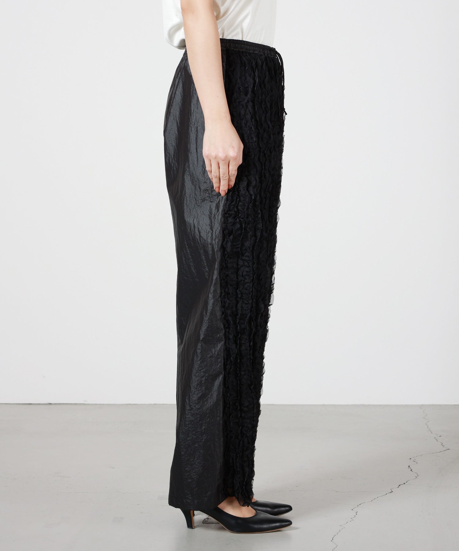 muller of yoshiokubo(ミュラーオブヨシオクボ)】 RUFFLE CHIFFON