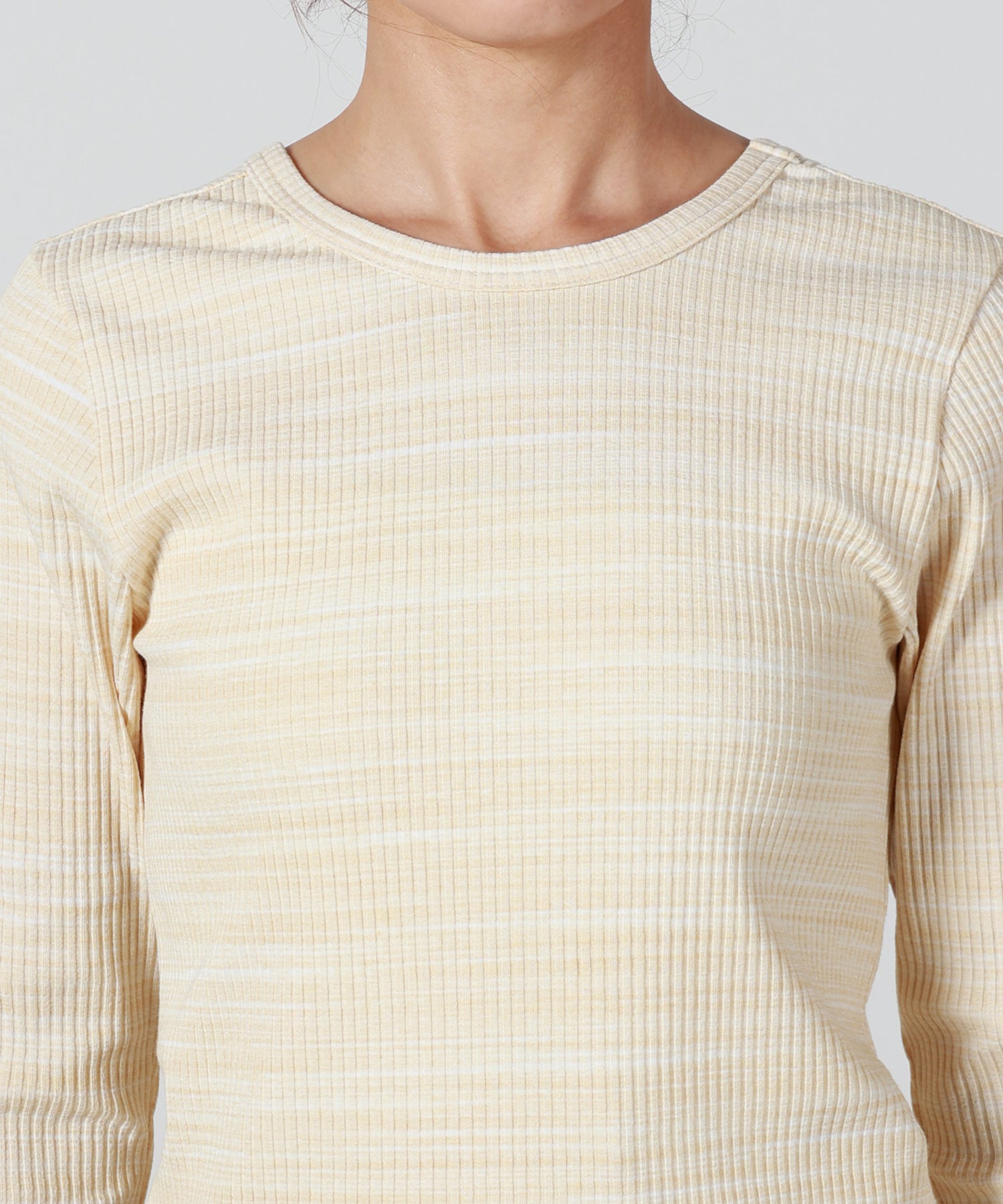TOGA PULLA(トーガプルラ)】 RIB LONG SLEEVE TOP｜PARIGOT ONLINE