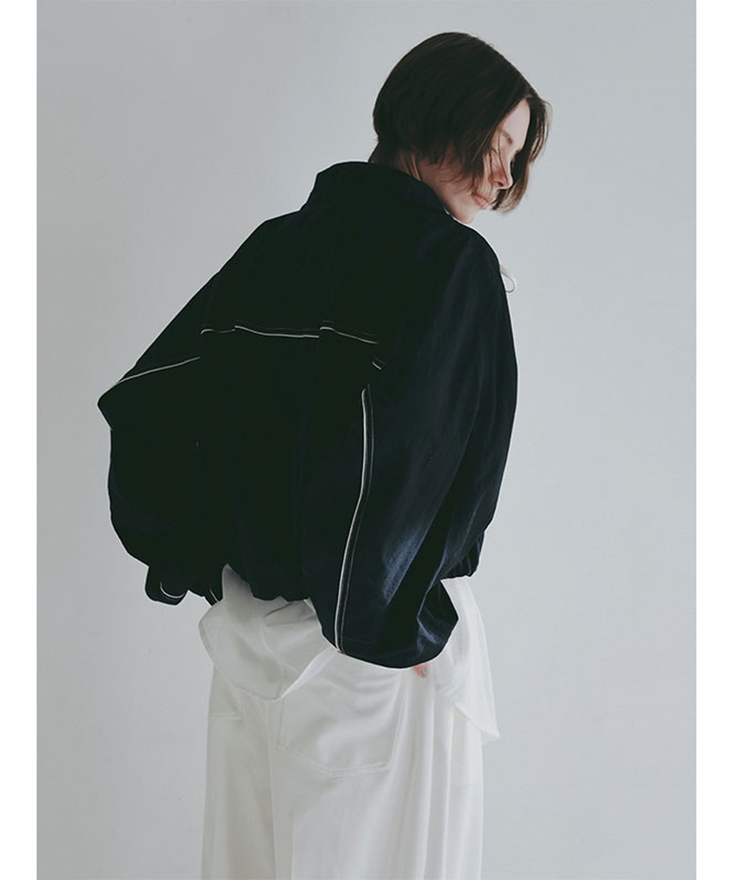 ETRE TOKYO エトレ トウキョウ バルーンヘムコンビブルゾン バルーンヘムコンビブルゾン(F BEIGE): アウター │ ETRE TOKYO