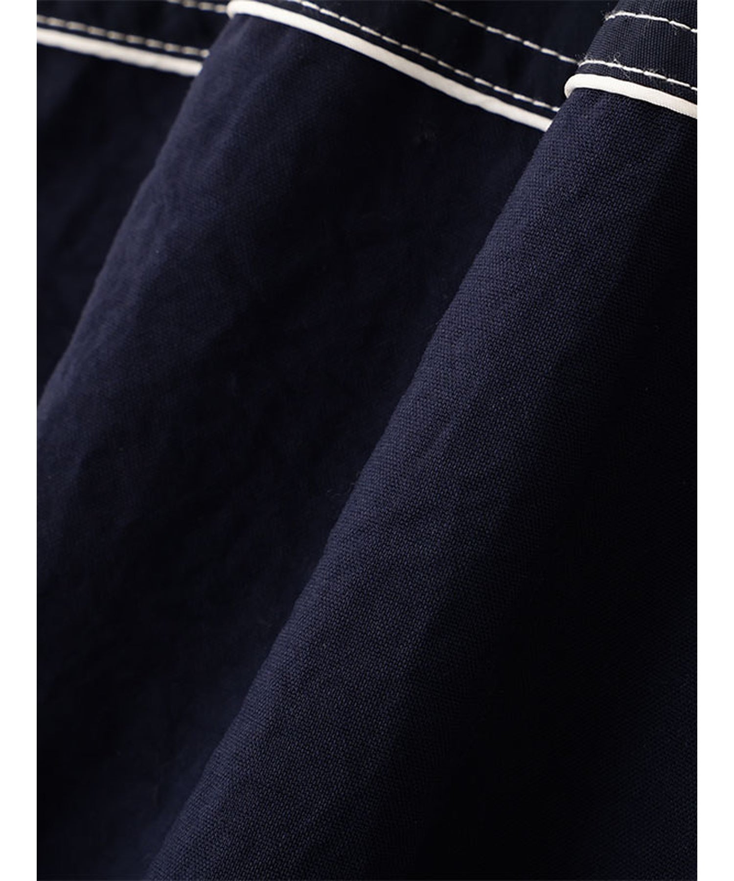 ETRE TOKYO エトレ トウキョウ バルーンヘムコンビブルゾン ETRE TOKYO - バルーンヘムコンビブルゾン (NAVY) ナイロン / 裏地有り
