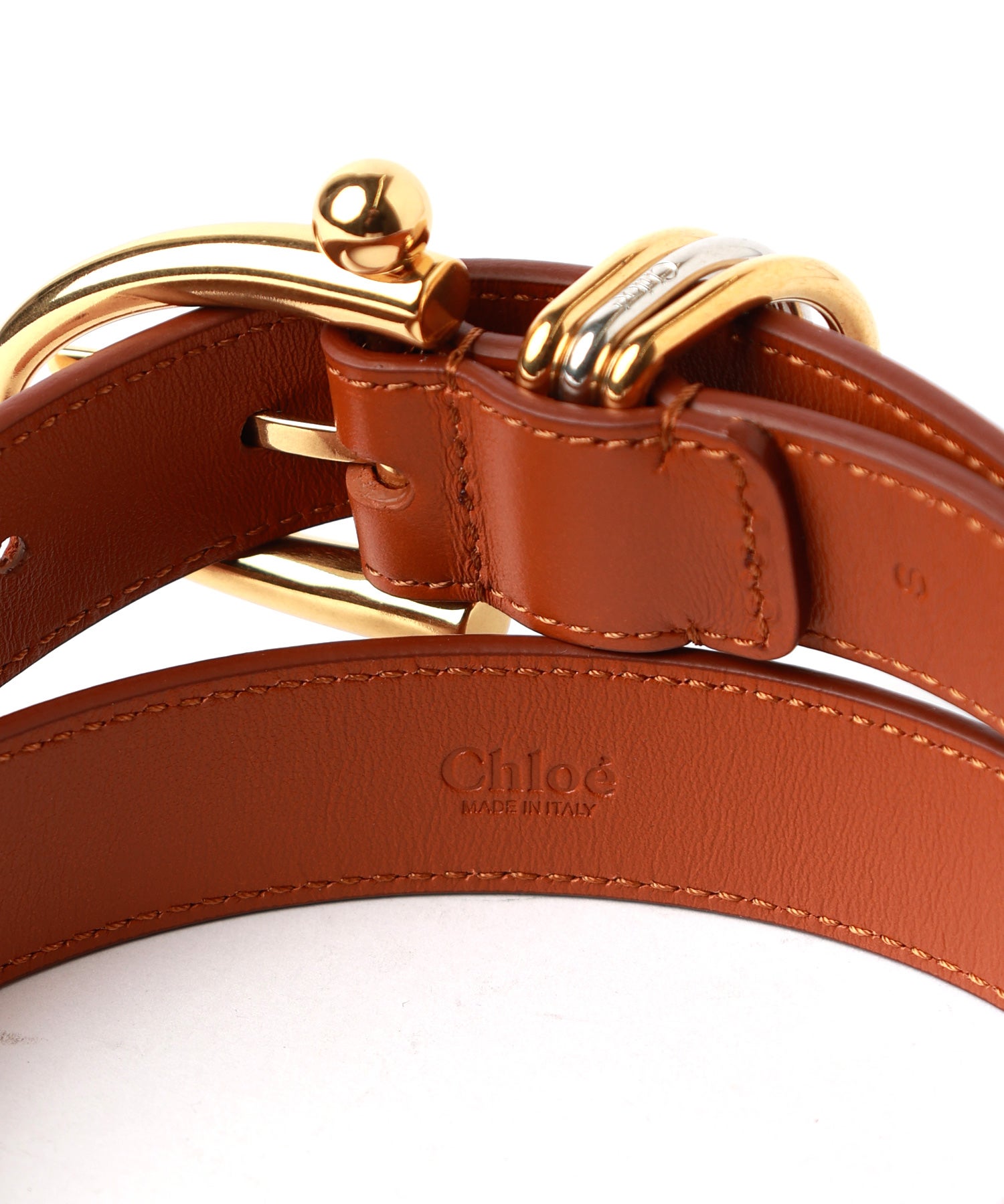 クロエ　レディースベルト　ブラウン Chloe(クロエ)】 CHLOE BRACELETベルト｜PARIGOT ONLINE（パリゴ