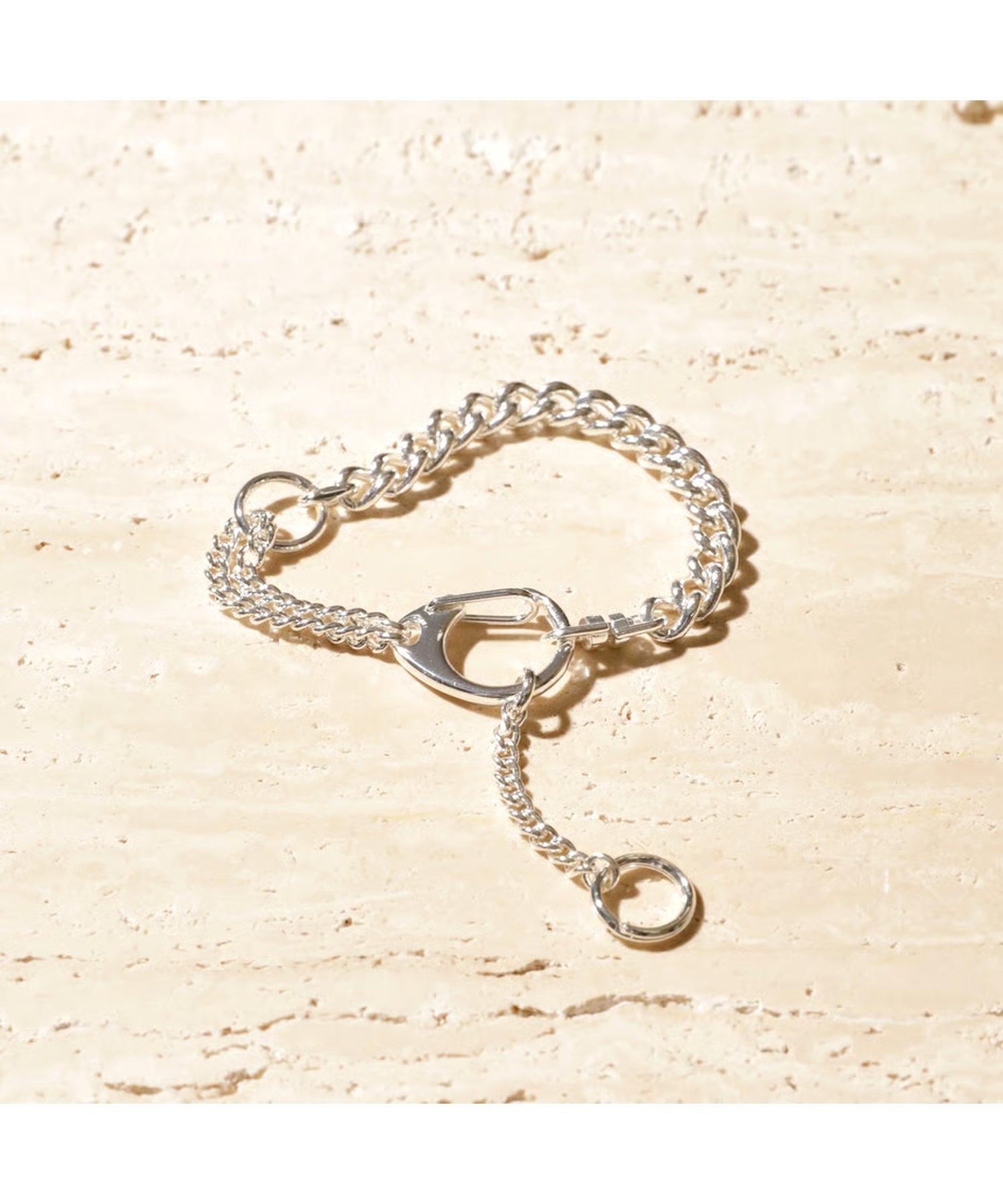 Soierieチェーンブレスレット Soierie(ソワリー)】 Key motif simple bracelet｜PARIGOT ONLINE