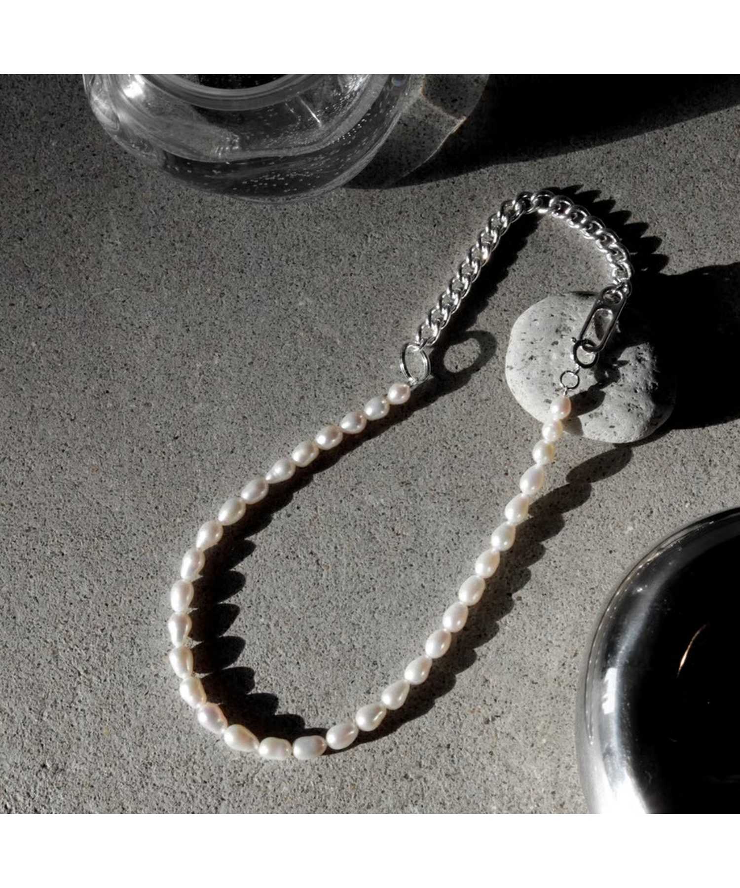 Noripさま専用　美品　Soierie ソワリー 　パールネックレス Soierie(ソワリー)】 Clip frame pearl necklace｜PARIGOT ONLINE