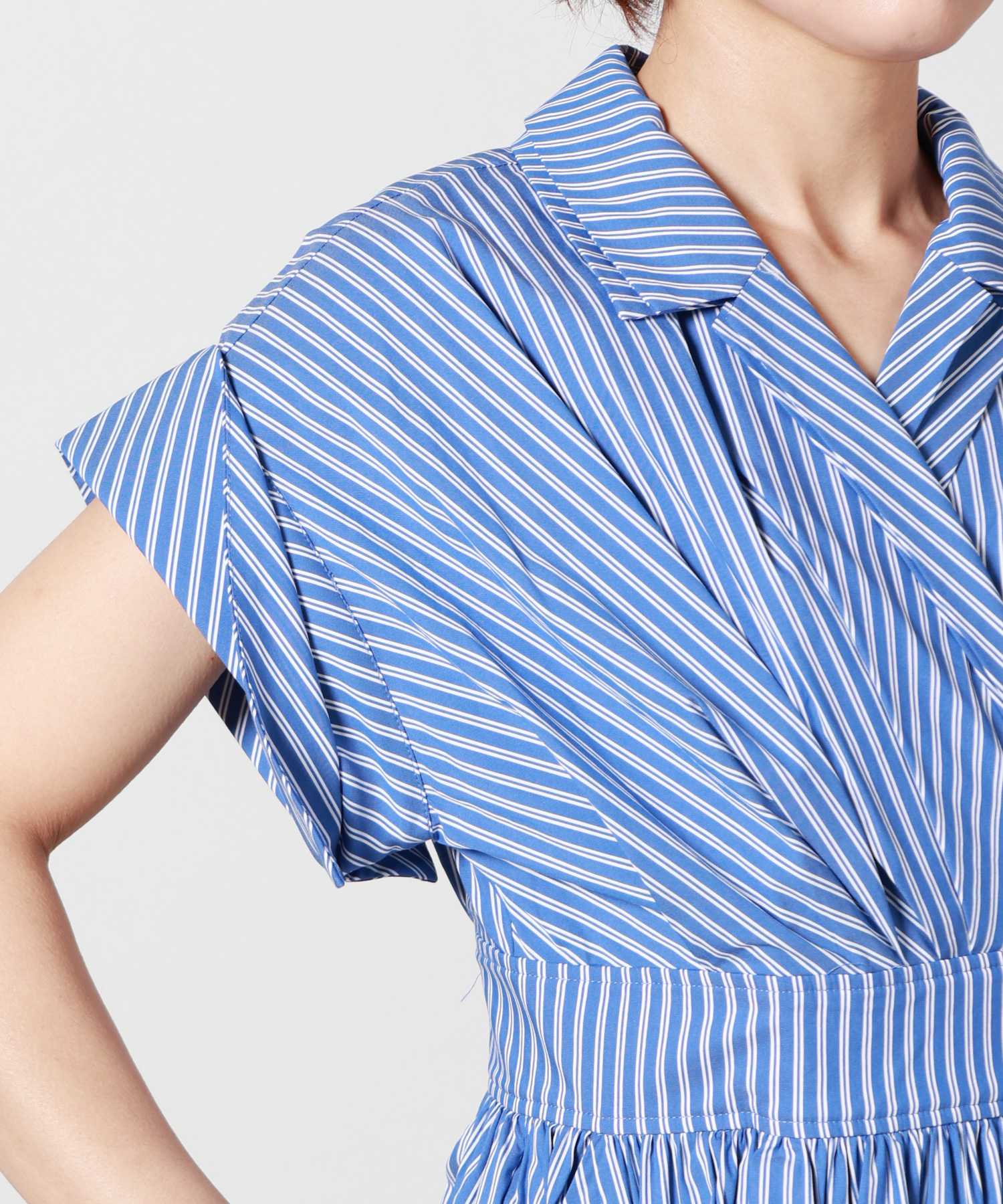 ELENDEEK(エレンディーク)】 W COLLAR SHIRT OP｜PARIGOT ONLINE