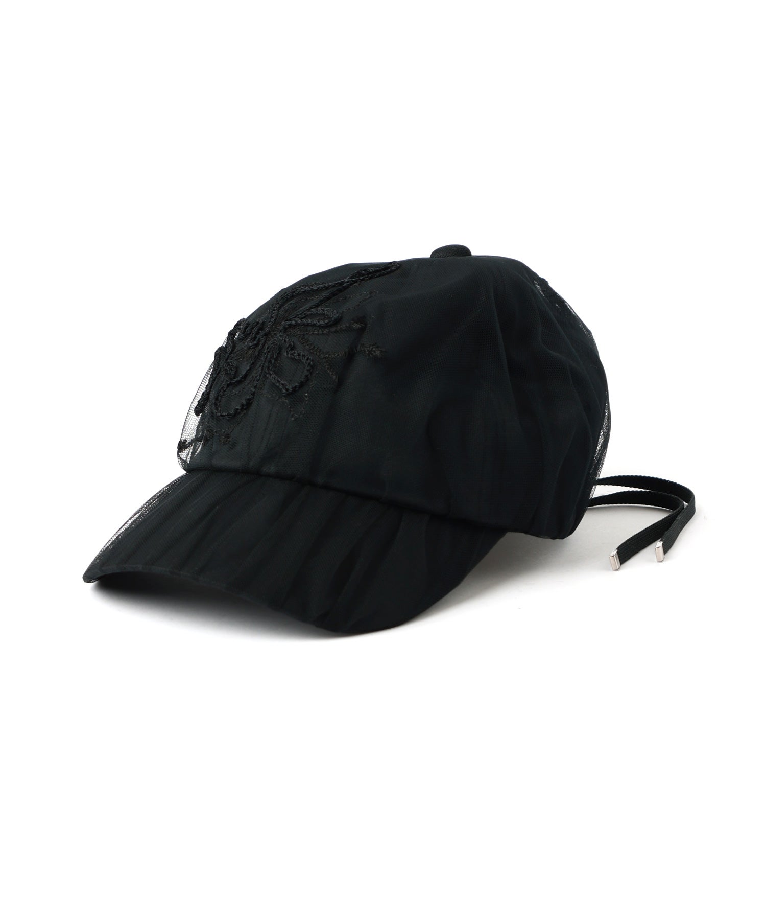 MURRAL(ミューラル)】 Nerine embroidered tulle cap｜PARIGOT ONLINE