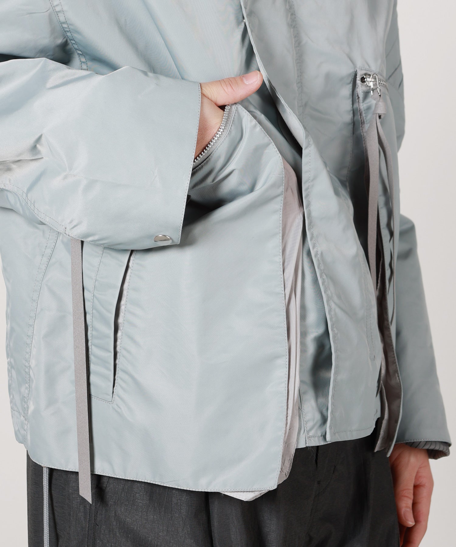 Tamme タム 22SS MK3 JACKET グレー Tamme(タム)】 NYLON MK3 JACKET｜PARIGOT ONLINE（パリゴオンライン）