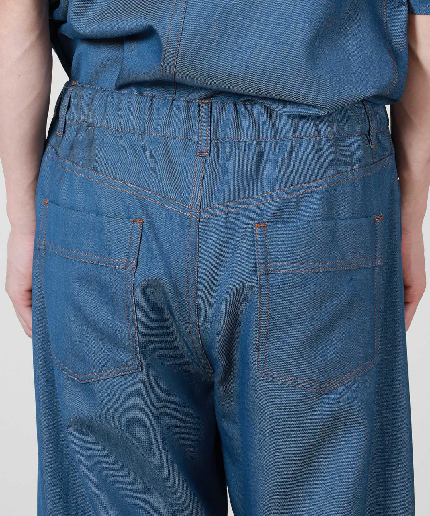 OVERCOAT(オーバーコート)】 DENIM PANTS IN BLUE DENIM｜PARIGOT