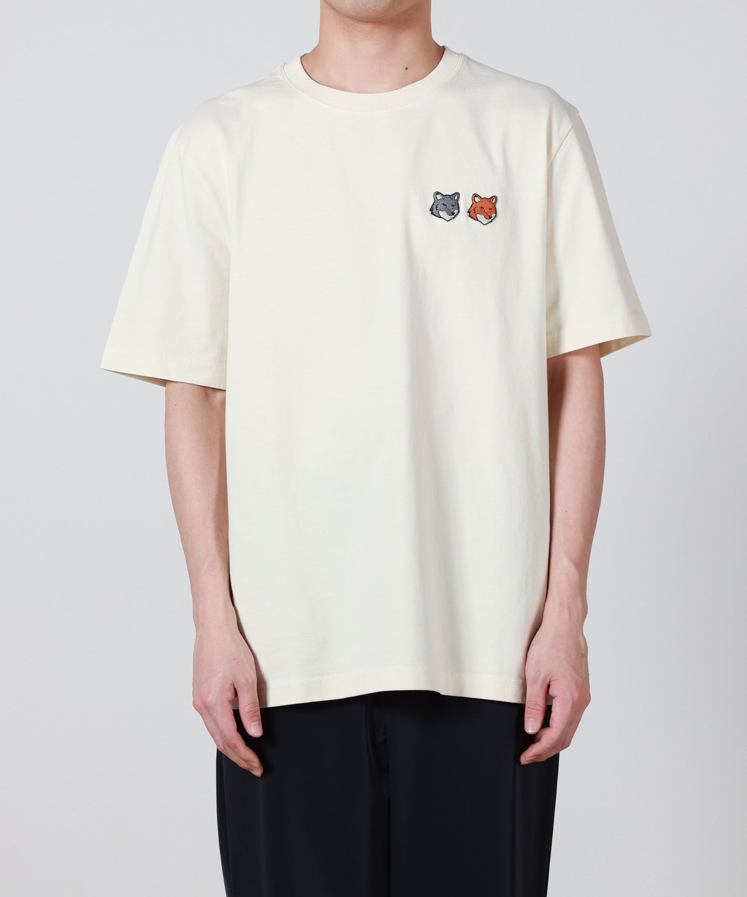 MAISON KITSUNE(メゾンキツネ)】 ダブル フォックスヘッド