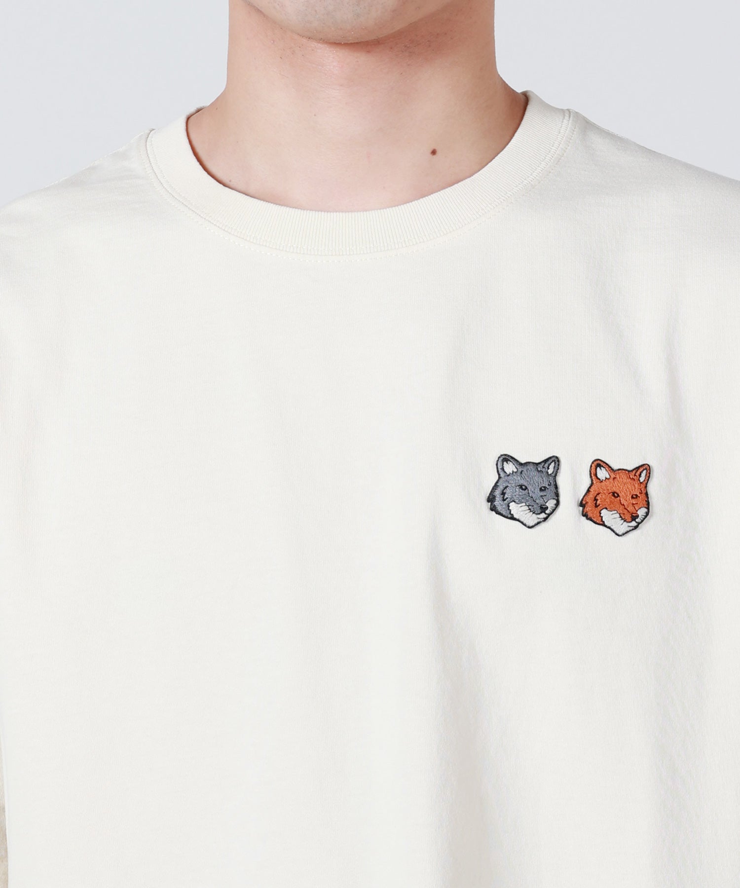 MAISON KITSUNE(メゾンキツネ)】 ダブル フォックスヘッド