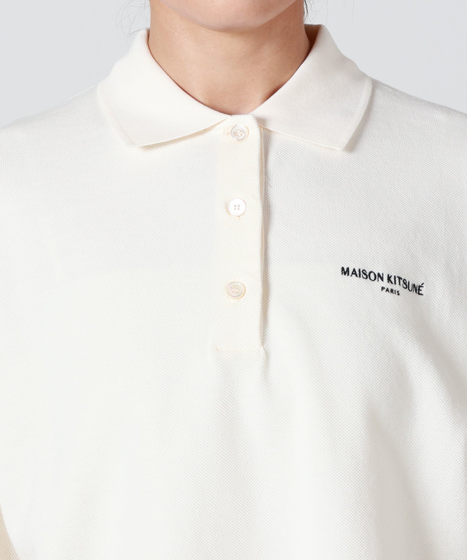 MAISON KITSUNE(メゾンキツネ)】 パリ オーバーサイズ ポロ｜PARIGOT