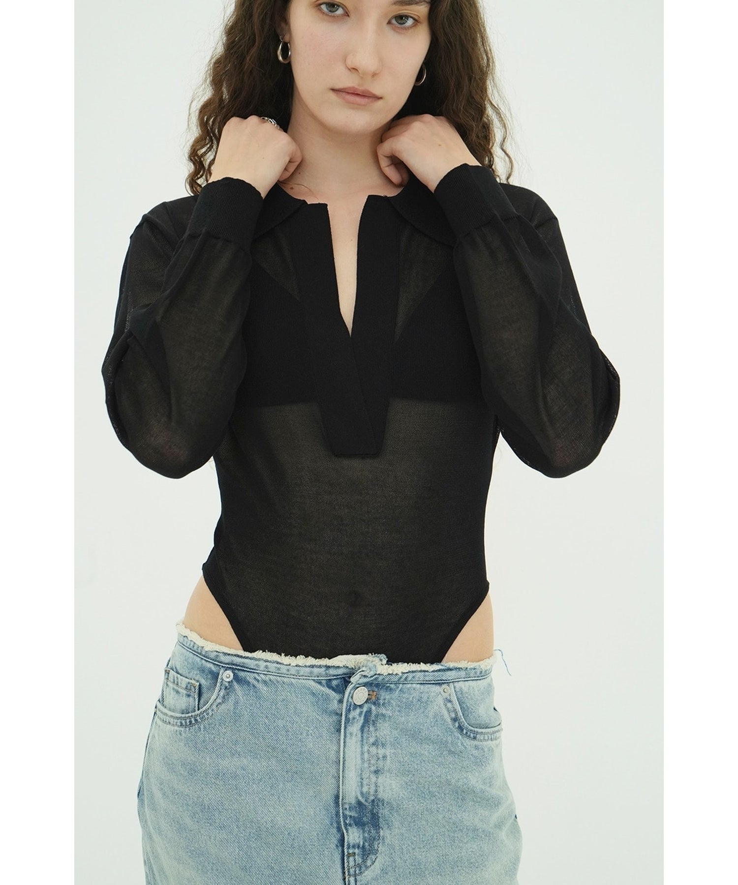 4月中の出品 CLANEボディスーツ CLANE(クラネ)】 SKIPPER KNIT BODYSUITS｜PARIGOT ONLINE（パリゴ