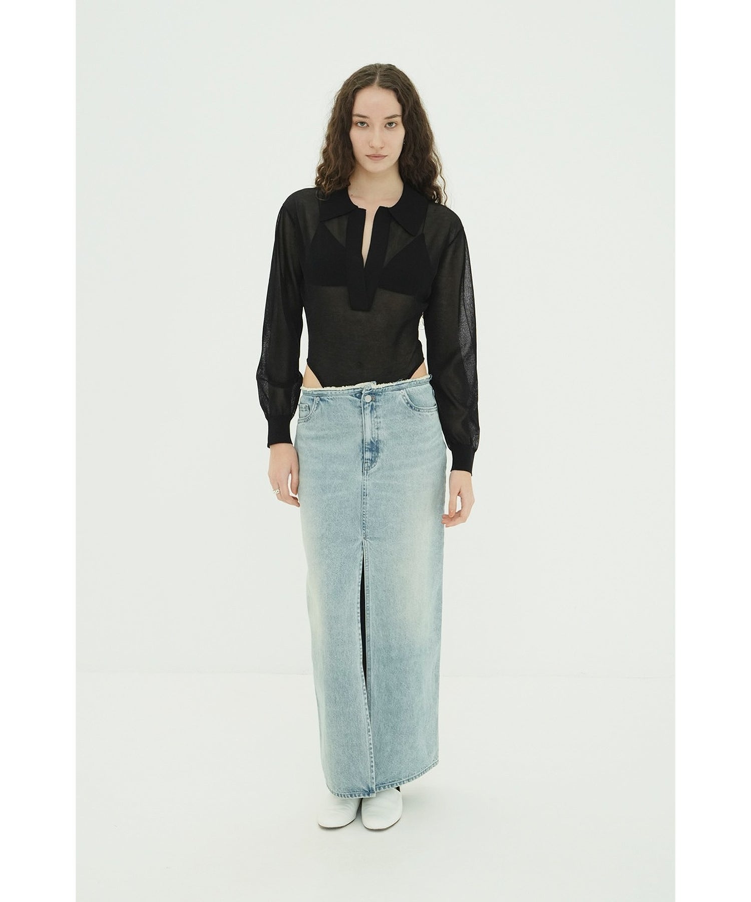CLANE(クラネ)】 SKIPPER KNIT BODYSUITS｜PARIGOT ONLINE（パリゴ