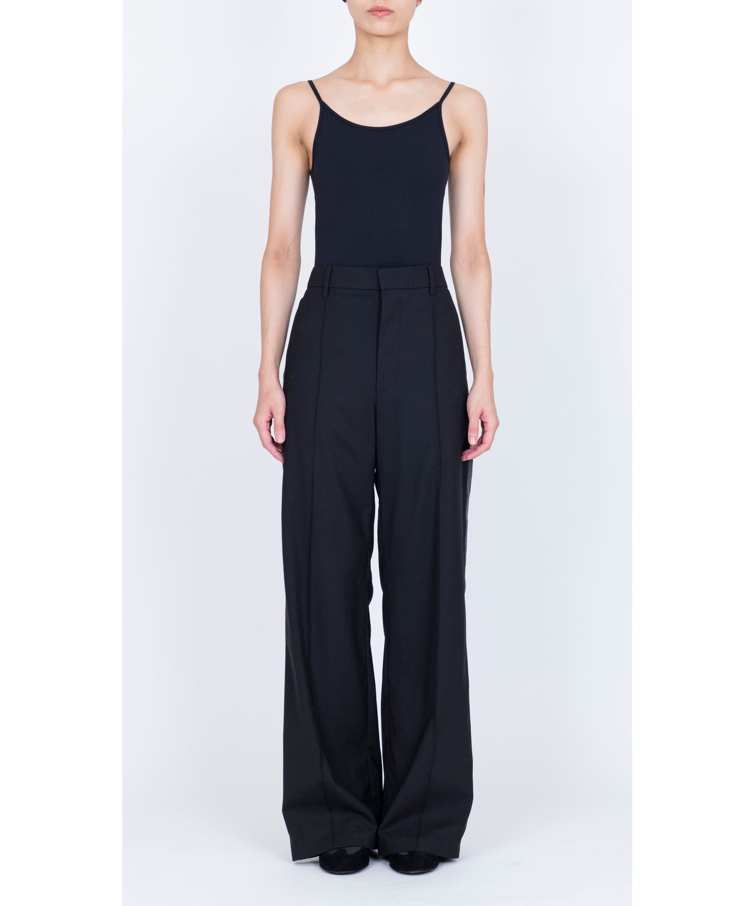 VIVIANO(ヴィヴィアーノ)】 Wool Smoking Trousers｜PARIGOT ONLINE