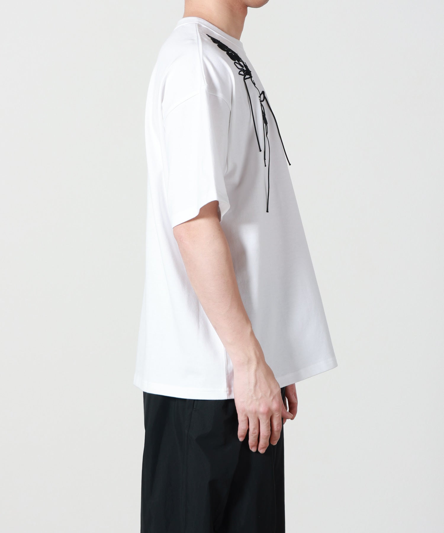 yoshio kubo(ヨシオクボ)】 CORD FLOWER S/S T｜PARIGOT ONLINE