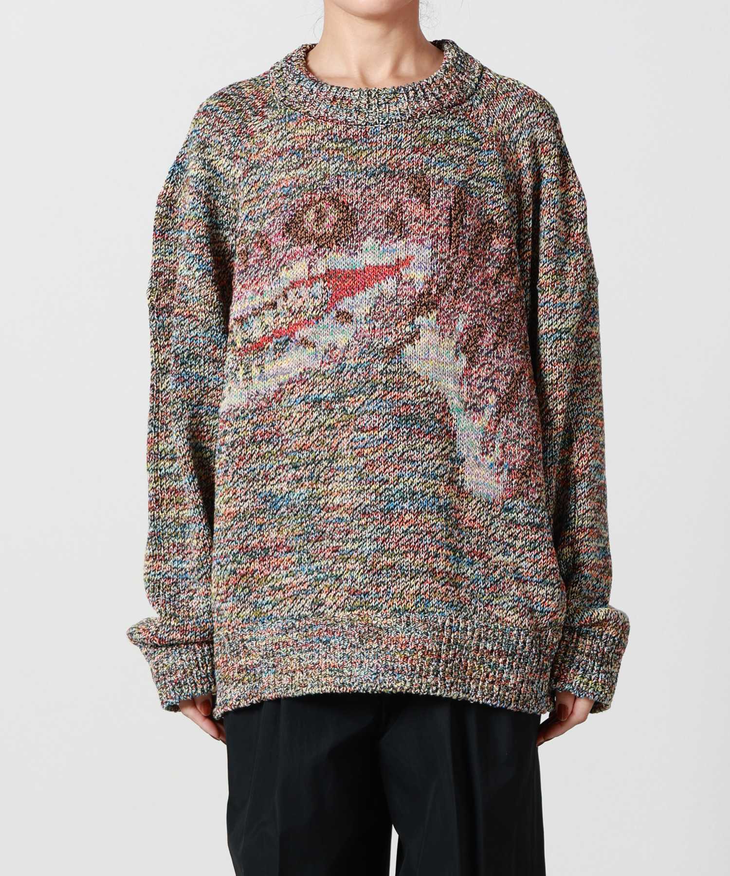 ピッピ　photocopiue ニット PHOTOCOPIEU/フォトコピュー】CROCHET SWEATER/ニット/セーター