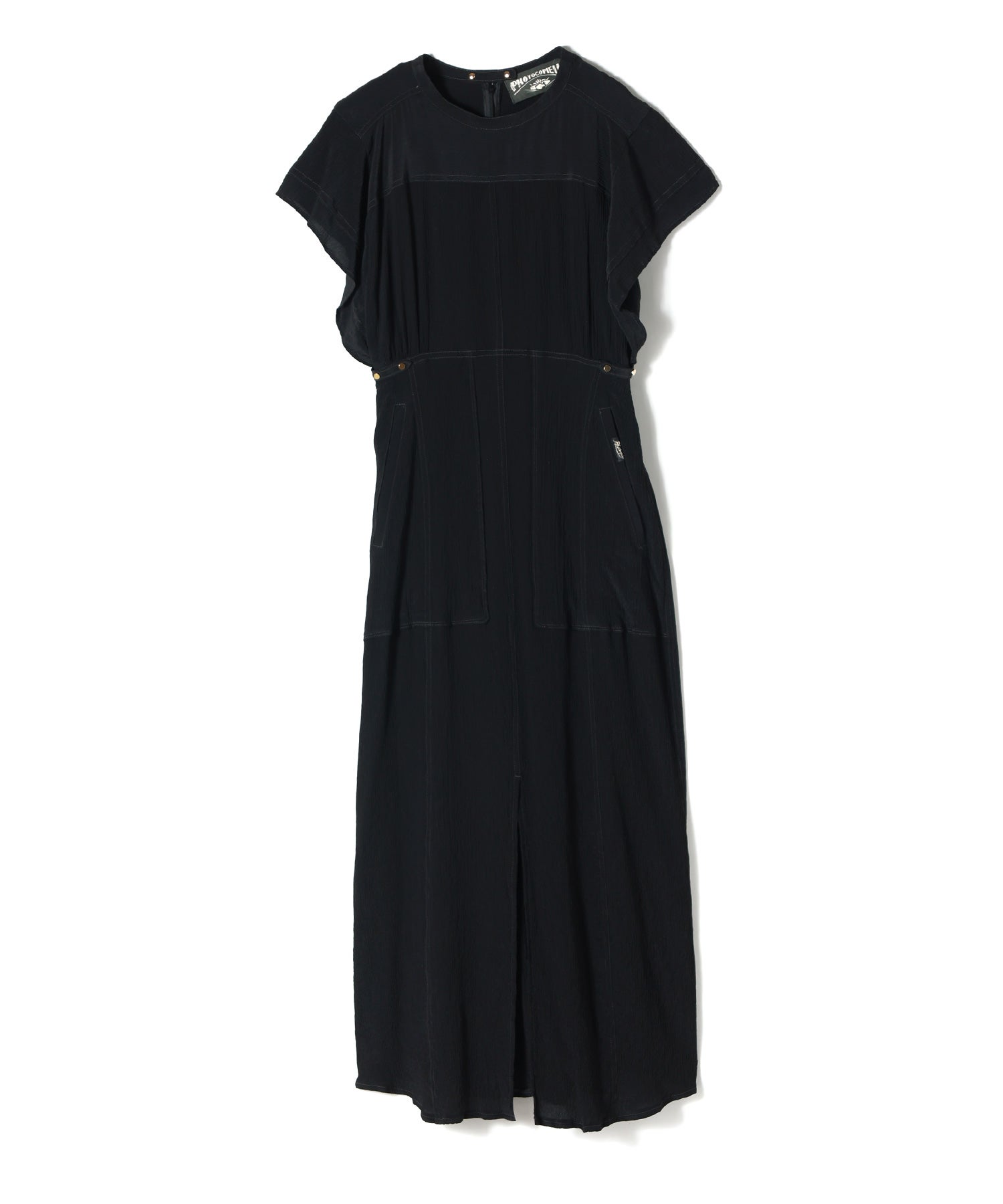 PHOTOCOPIEU(フォトコピュー)】 DRAPED SILK DRESS｜PARIGOT ONLINE