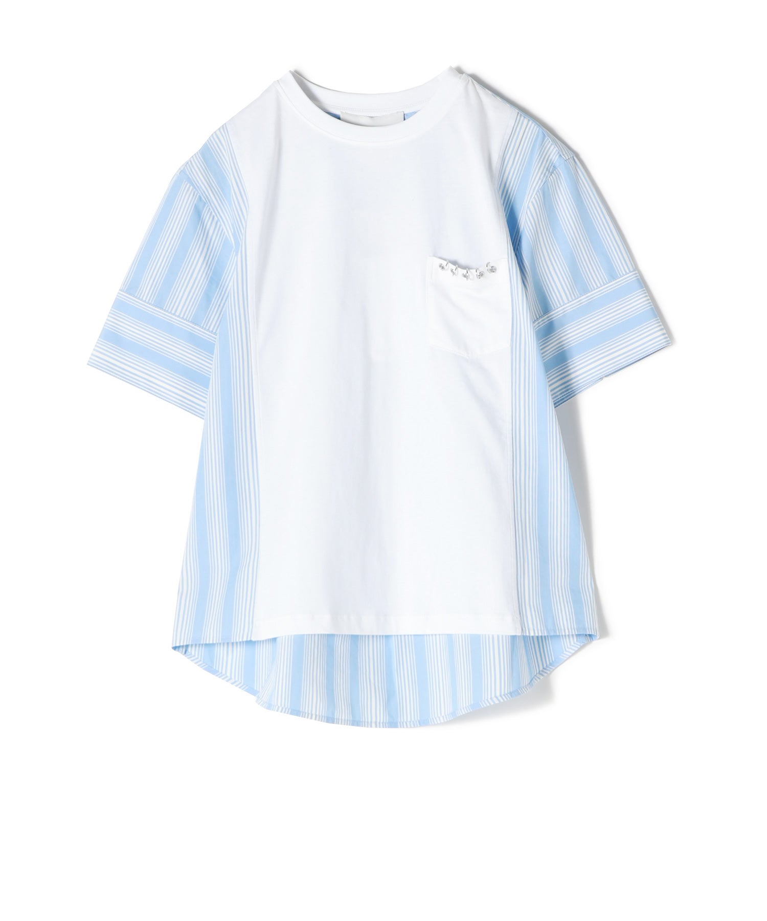 70(WHITE-AIRY BLUE MULTI)