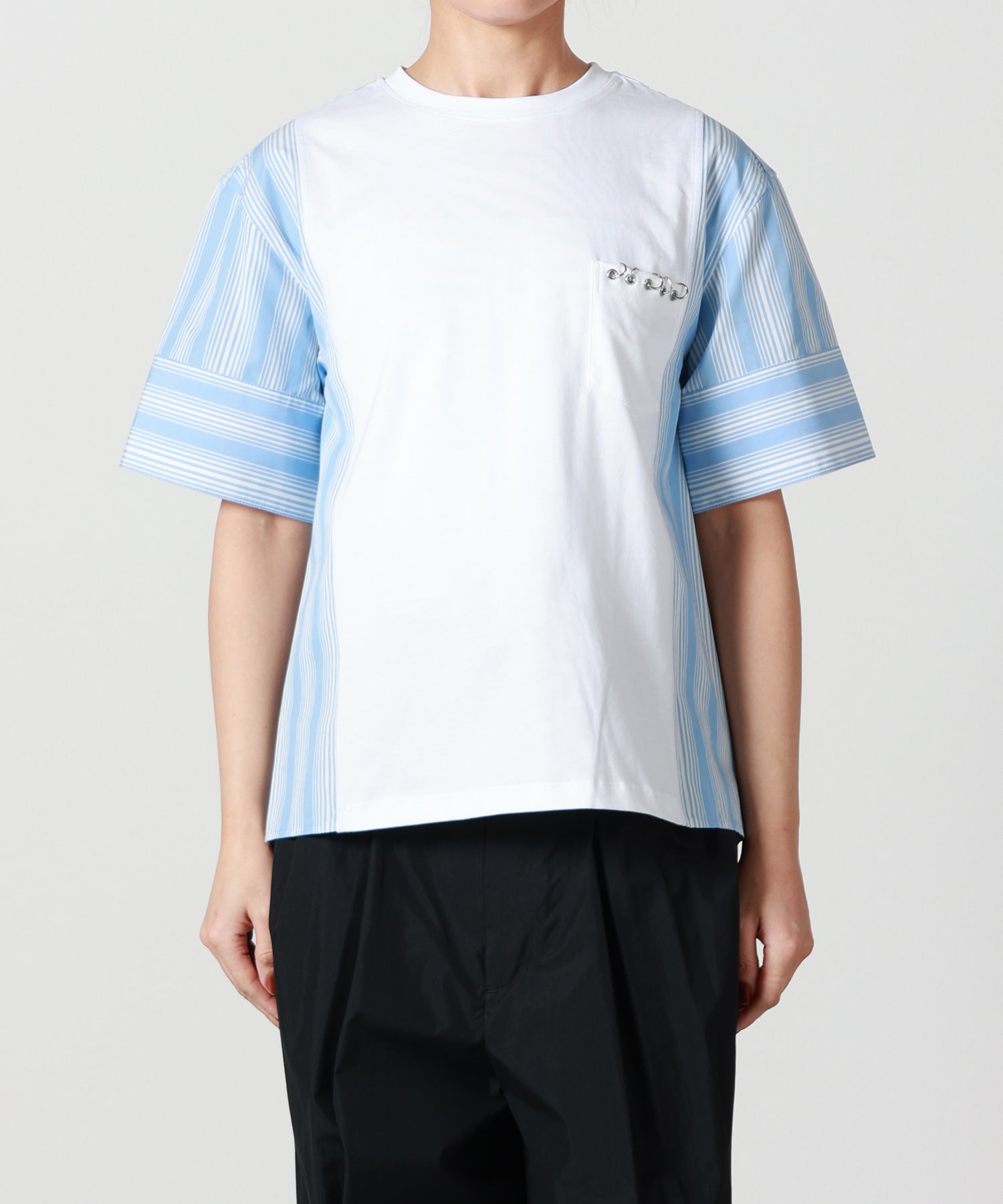 3.1 Phillip Lim(スリーワン フィリップリム)】 Docking T-shirt
