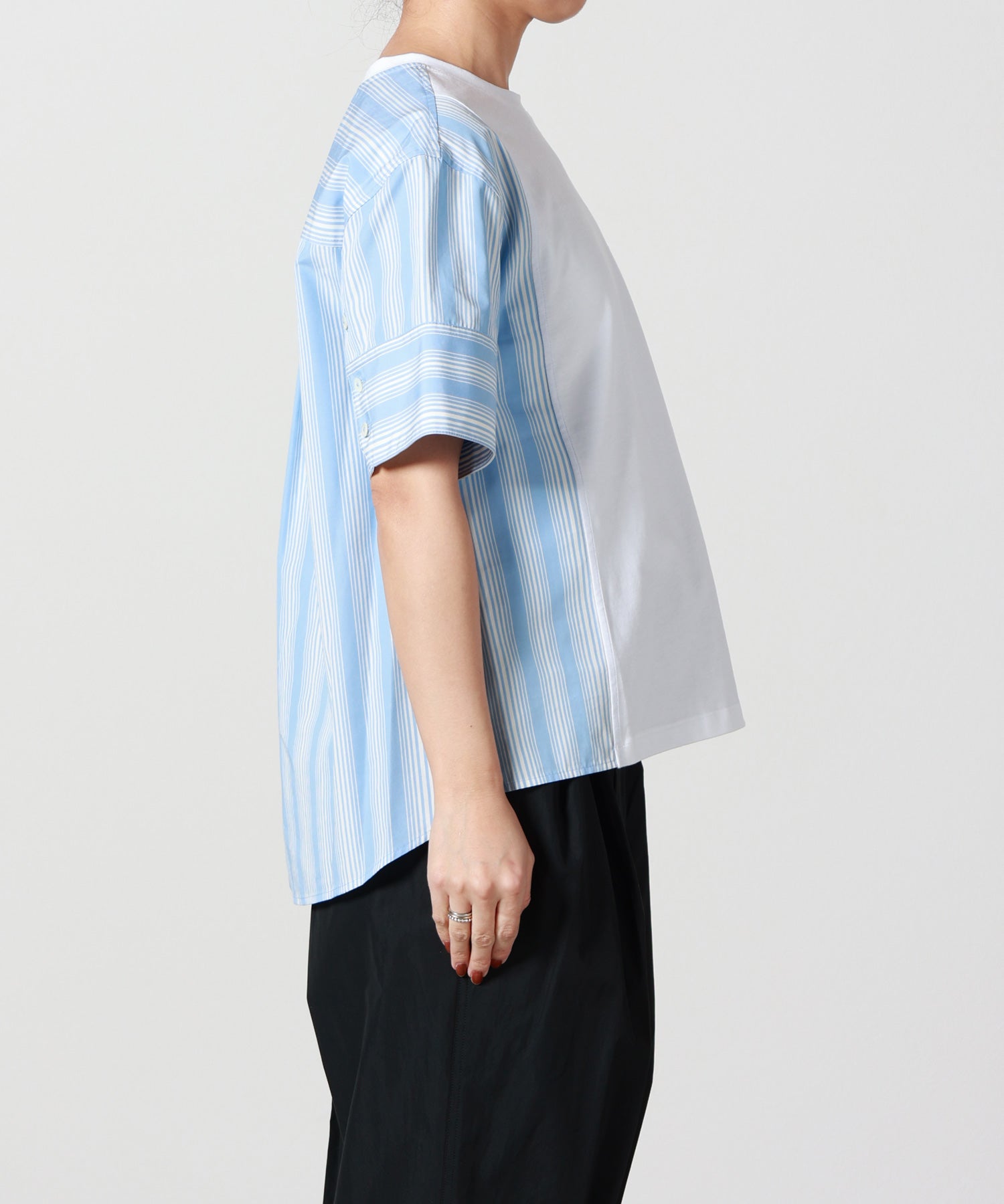 3.1 Phillip Lim(スリーワン フィリップリム)】 Docking T-shirt