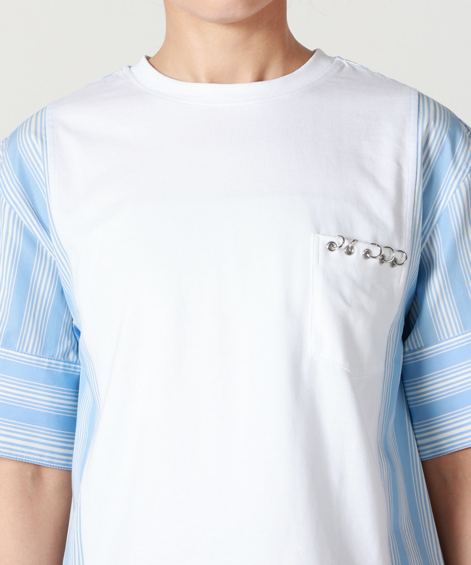 3.1 Phillip Lim(スリーワン フィリップリム)】 Docking T-shirt