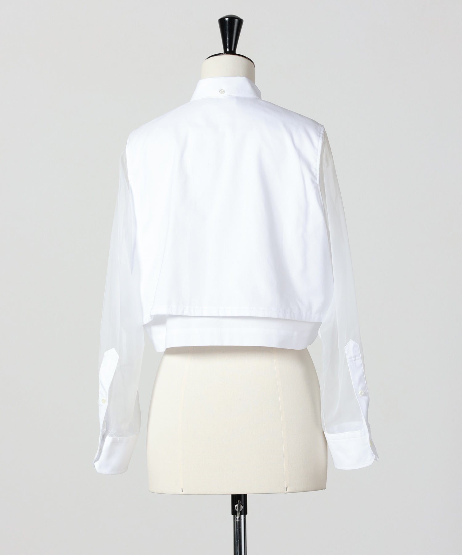 ハイク HYKE トップス HYKE(ハイク)】 OXFORD SHEER SLEEVE SHIRT｜PARIGOT ONLINE（パリゴ