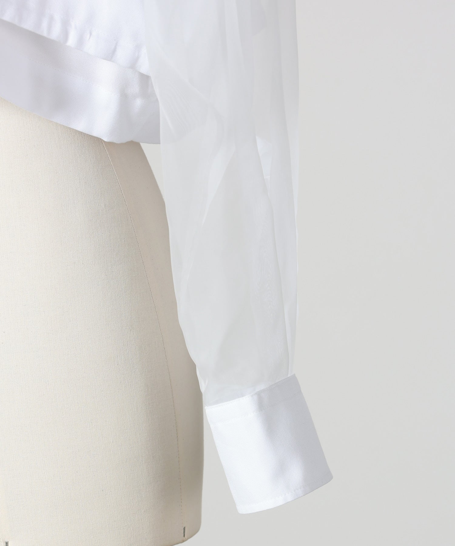 HYKE(ハイク)】 OXFORD SHEER SLEEVE SHIRT｜PARIGOT ONLINE（パリゴ